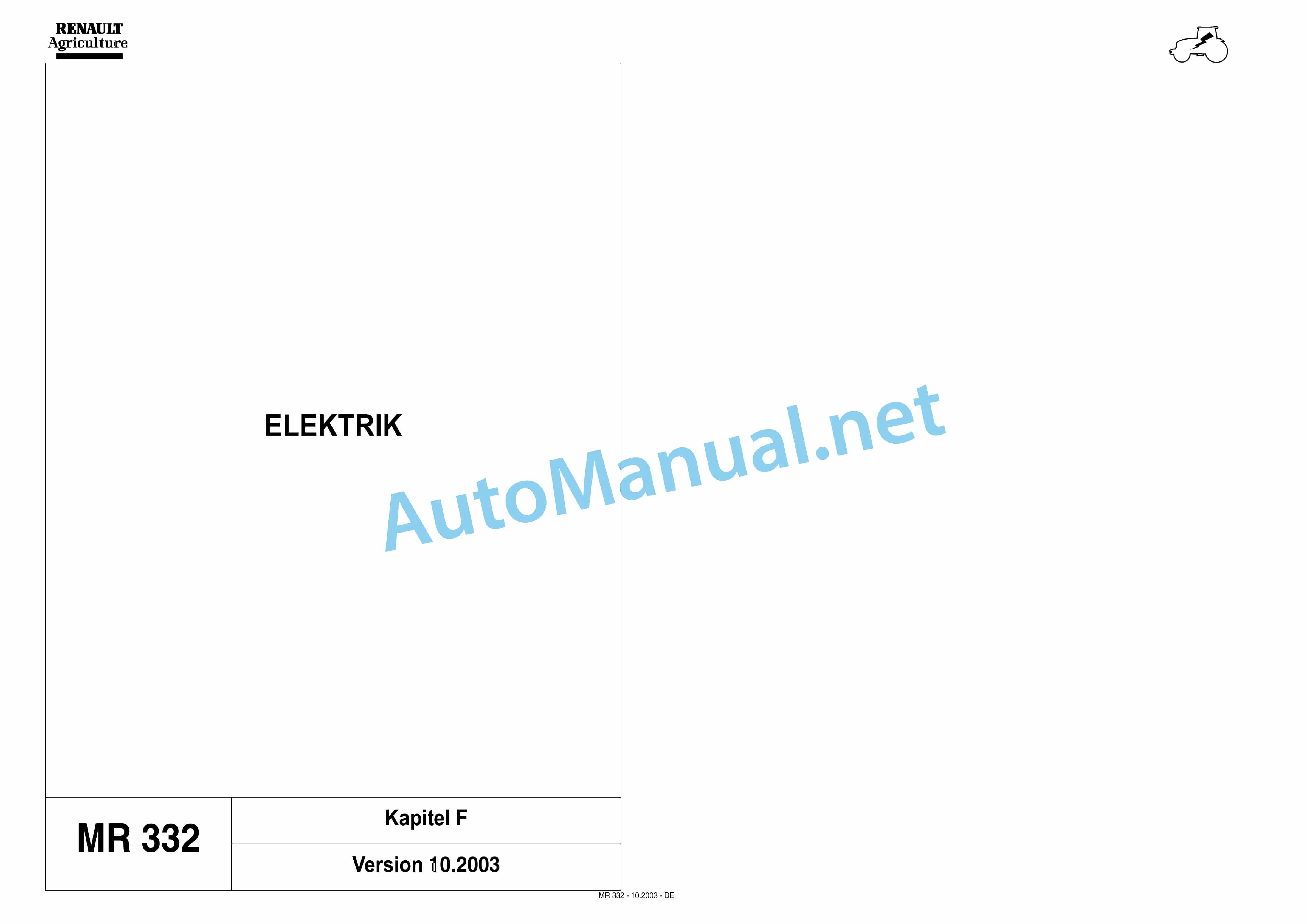 Claas ARES 696-616 RZ, RC, RX (A04) Tractor Repair Manual DE 25 Claas ARES 696-616 RZ, RC, RX (A04) Tractor Repair Manual DE - Image 25