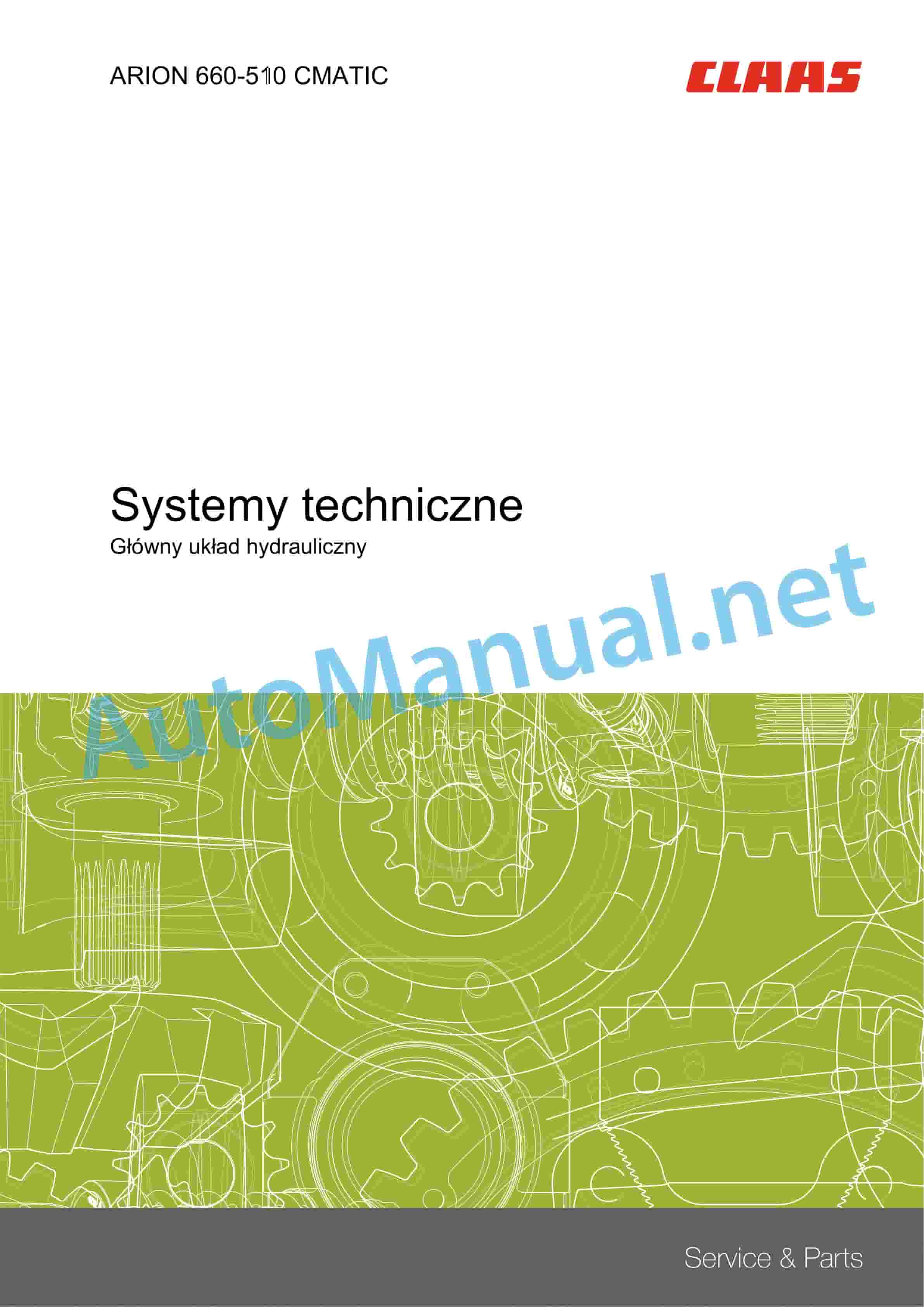 Claas ARION 660-610 CMATIC Stage V (A97) Tractors Technical System PL 3 Claas ARION 660-610 CMATIC Stage V (A97) Tractors Technical System PL - Image 3