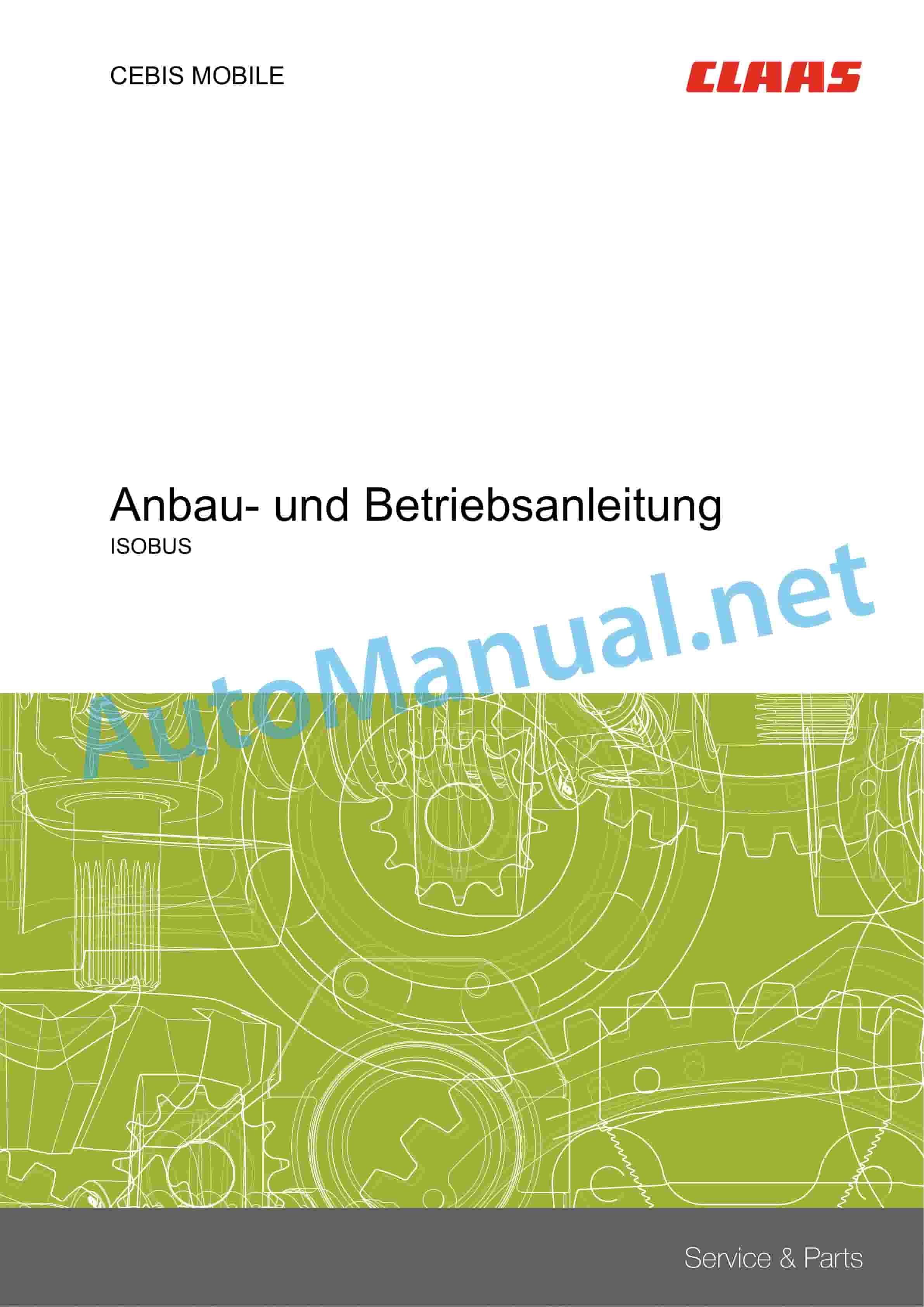 Claas CROP SENSOR ISARIA (B61) Digital solutions Operator Manual DE 10 Claas CROP SENSOR ISARIA (B61) Digital solutions Operator Manual DE - Image 10
