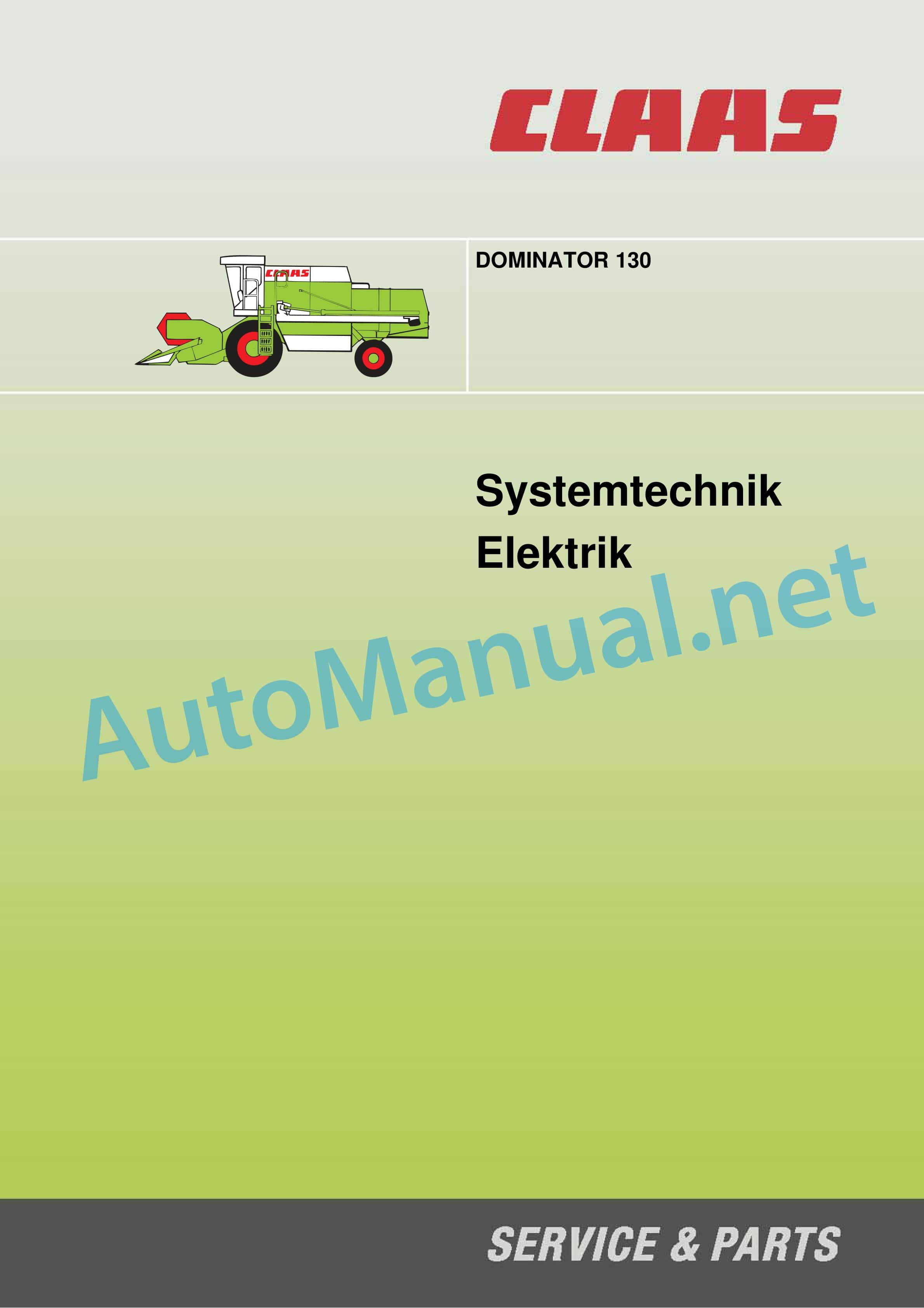 Claas DOMINATOR 130 68 S (156) Combine Technical System DE 3 Claas DOMINATOR 130 68 S (156) Combine Technical System DE - Image 3