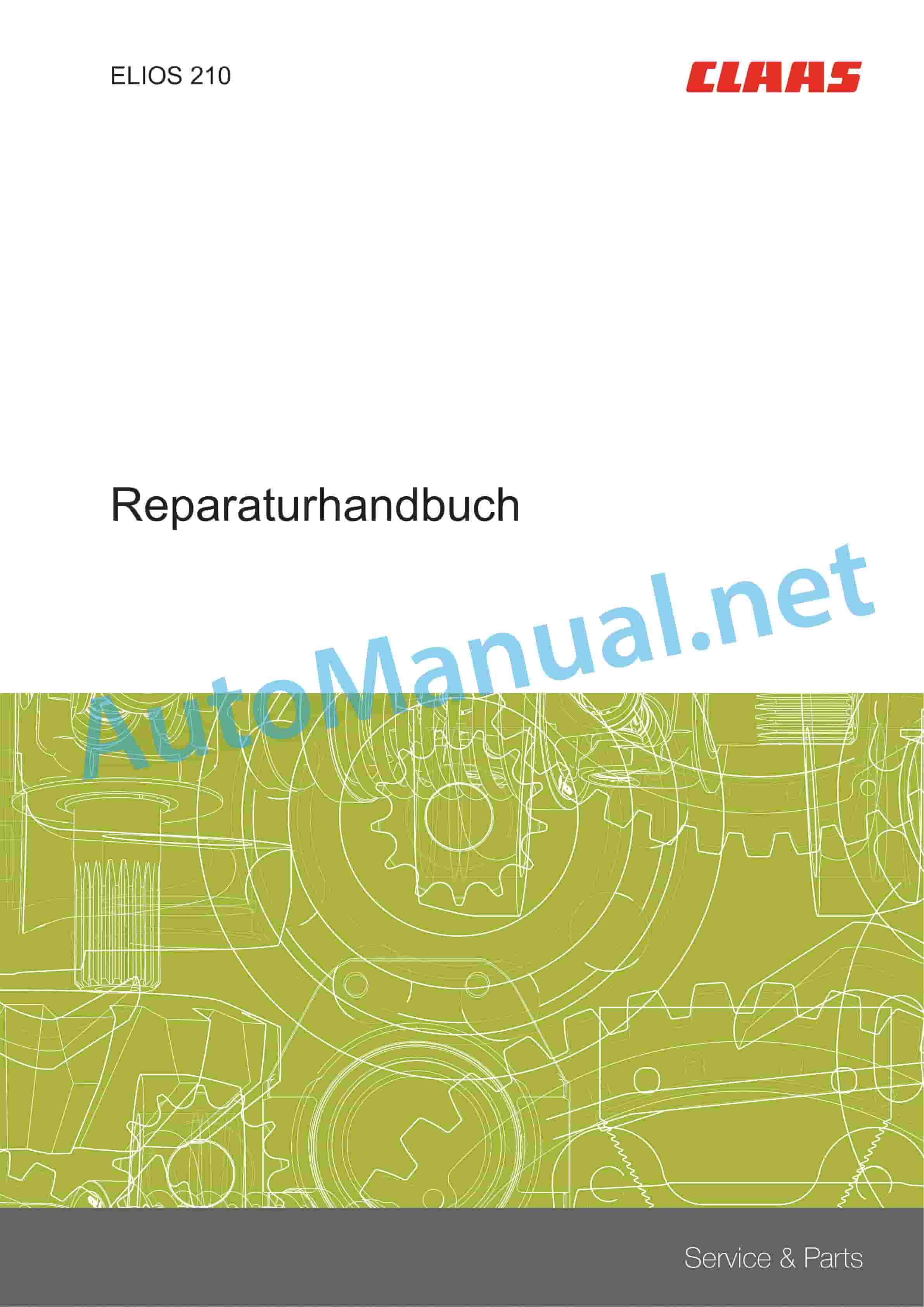 Claas ELIOS 240-210 Stage V (A68) Tractor Repair Manual DE 2 Claas ELIOS 240-210 Stage V (A68) Tractor Repair Manual DE - Image 2