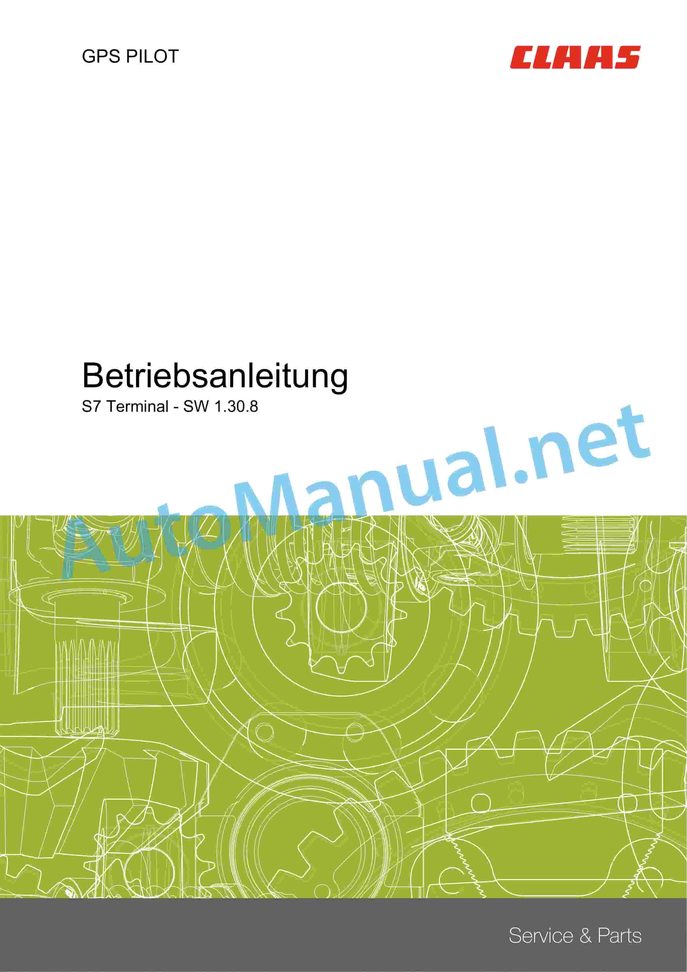 Claas GPS PILOT FLEX (B87) Digital solutions Operator Manual DE 13 Claas GPS PILOT FLEX (B87) Digital solutions Operator Manual DE - Image 13