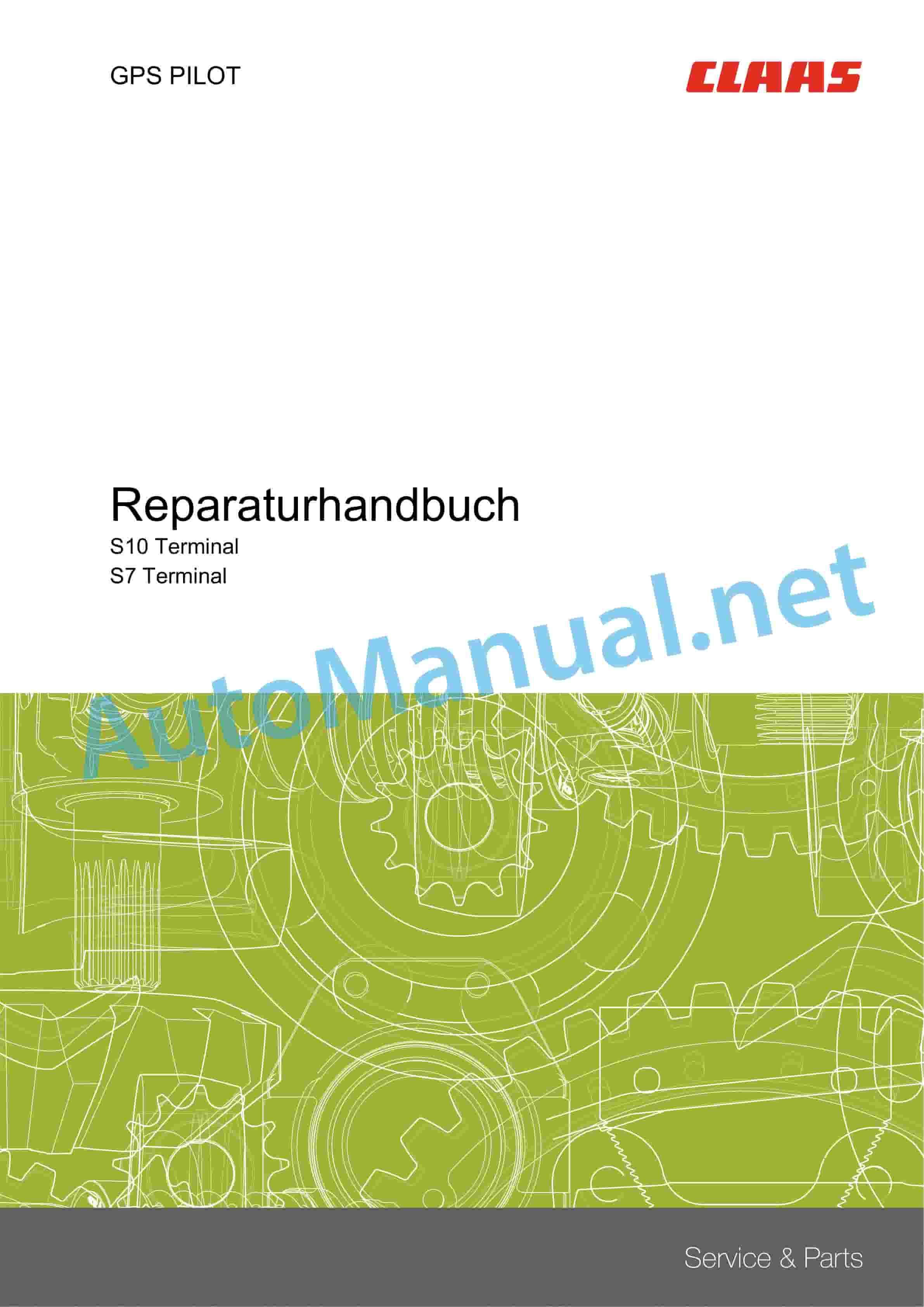 Claas GPS PILOT - Hydraulic (B85) Digital solutions Repair Manual DE 1 Claas GPS PILOT - Hydraulic (B85) Digital solutions Repair Manual DE