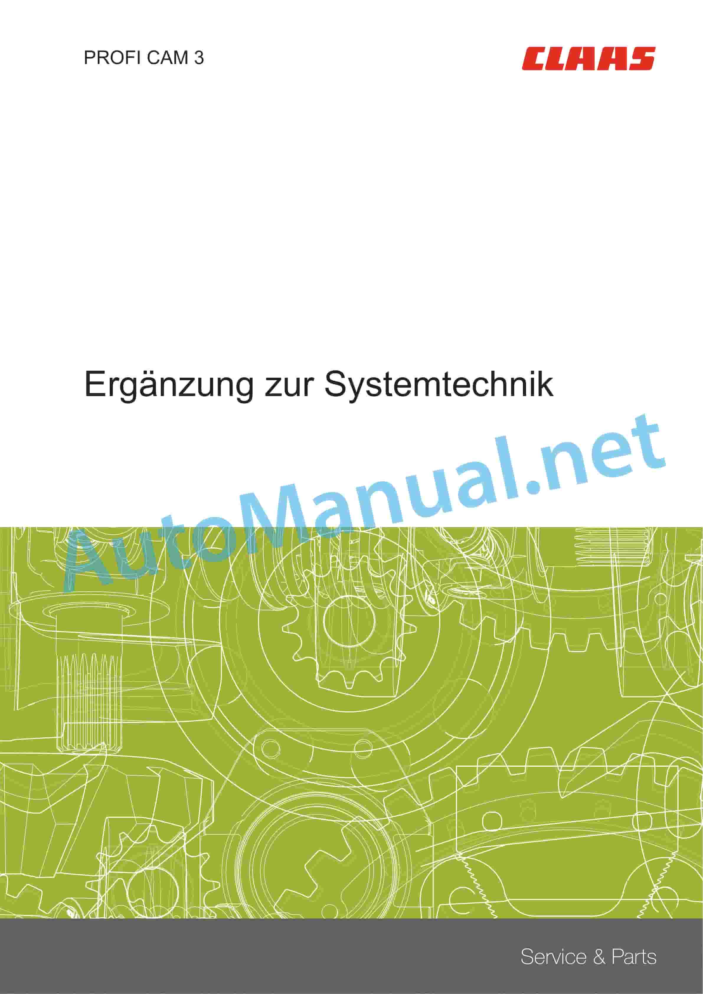 Claas GPS PILOT - Hydraulic (B85) Digital solutions Technical System DE 1 Claas GPS PILOT - Hydraulic (B85) Digital solutions Technical System DE