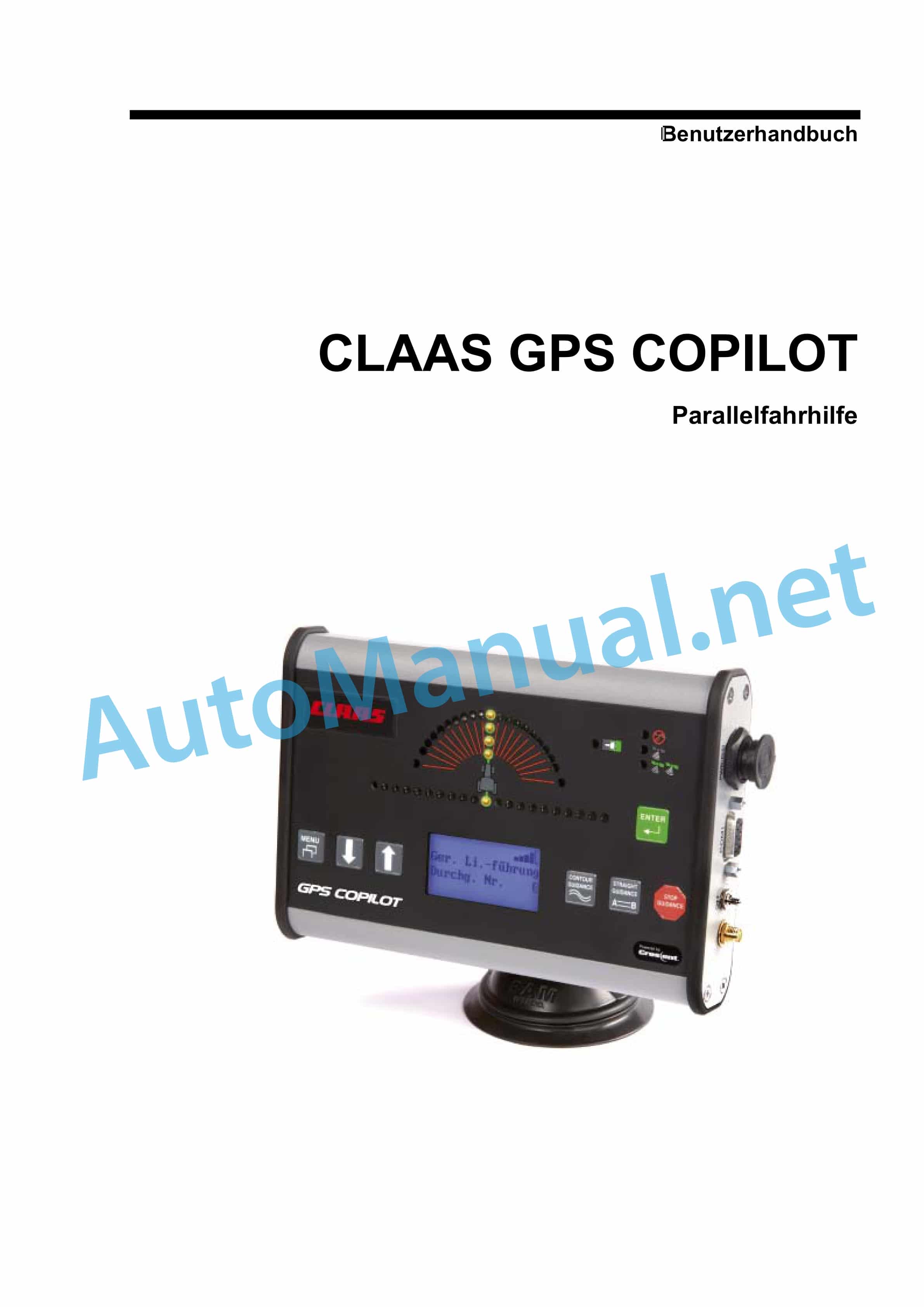 Claas GPS PILOT - Steer ready (B86) Digital solutions Operator Manual DE 3 Claas GPS PILOT - Steer ready (B86) Digital solutions Operator Manual DE - Image 3