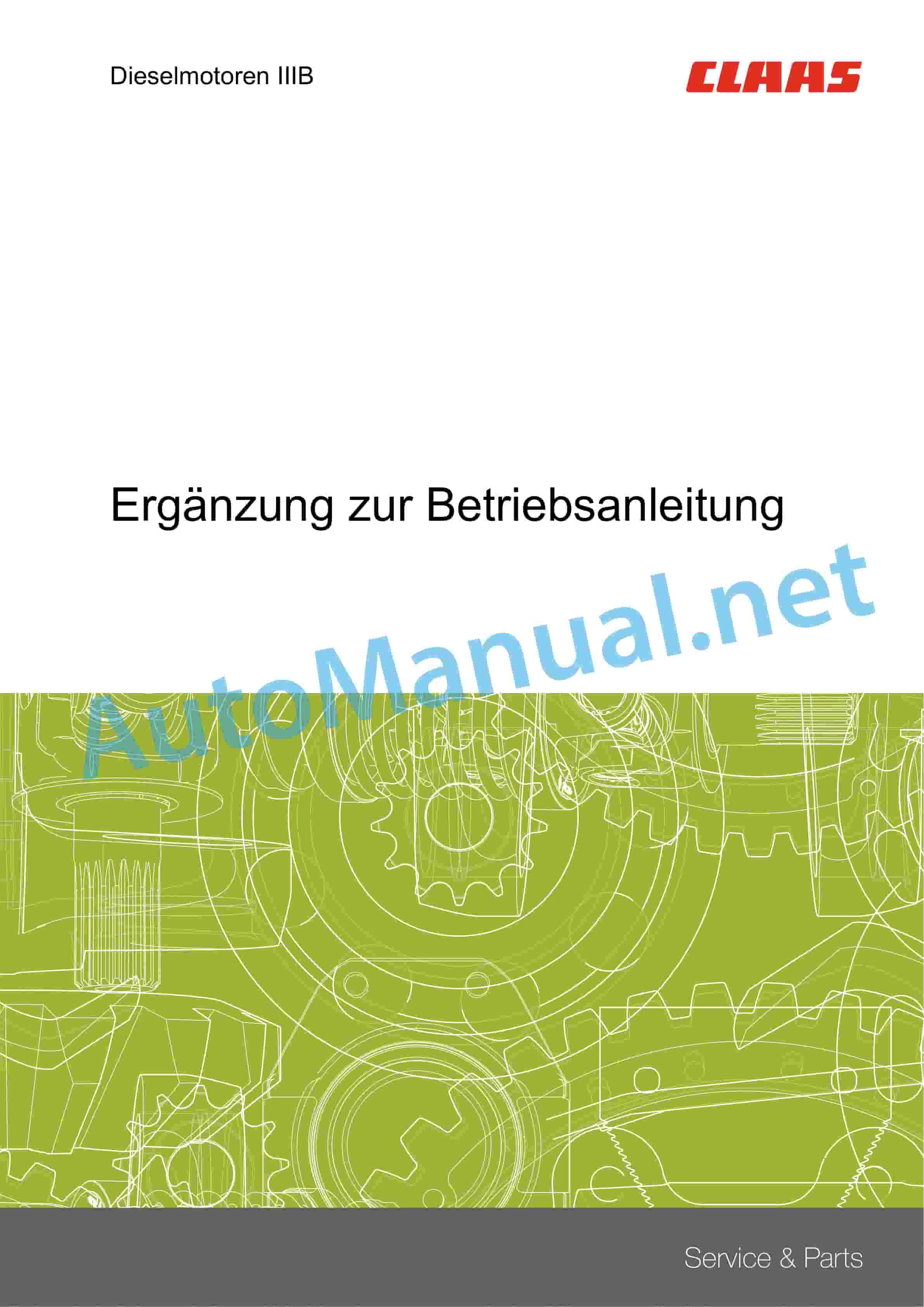 Claas JAGUAR 980-930 (494) Forage Harvesters Operator Manual DE 11 Claas JAGUAR 980-930 (494) Forage Harvesters Operator Manual DE - Image 11