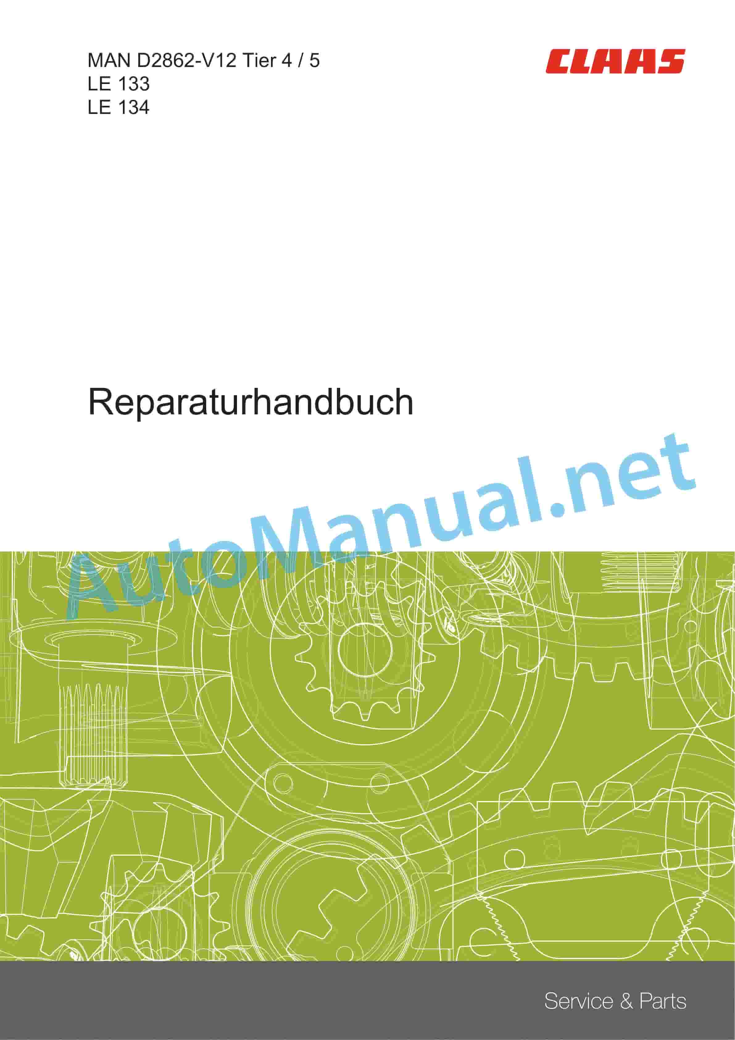 Claas JAGUAR 990 960 TERRA TRAC (499) Forage Harvesters Repair Manual DE 1 Claas JAGUAR 990 960 TERRA TRAC (499) Forage Harvesters Repair Manual DE