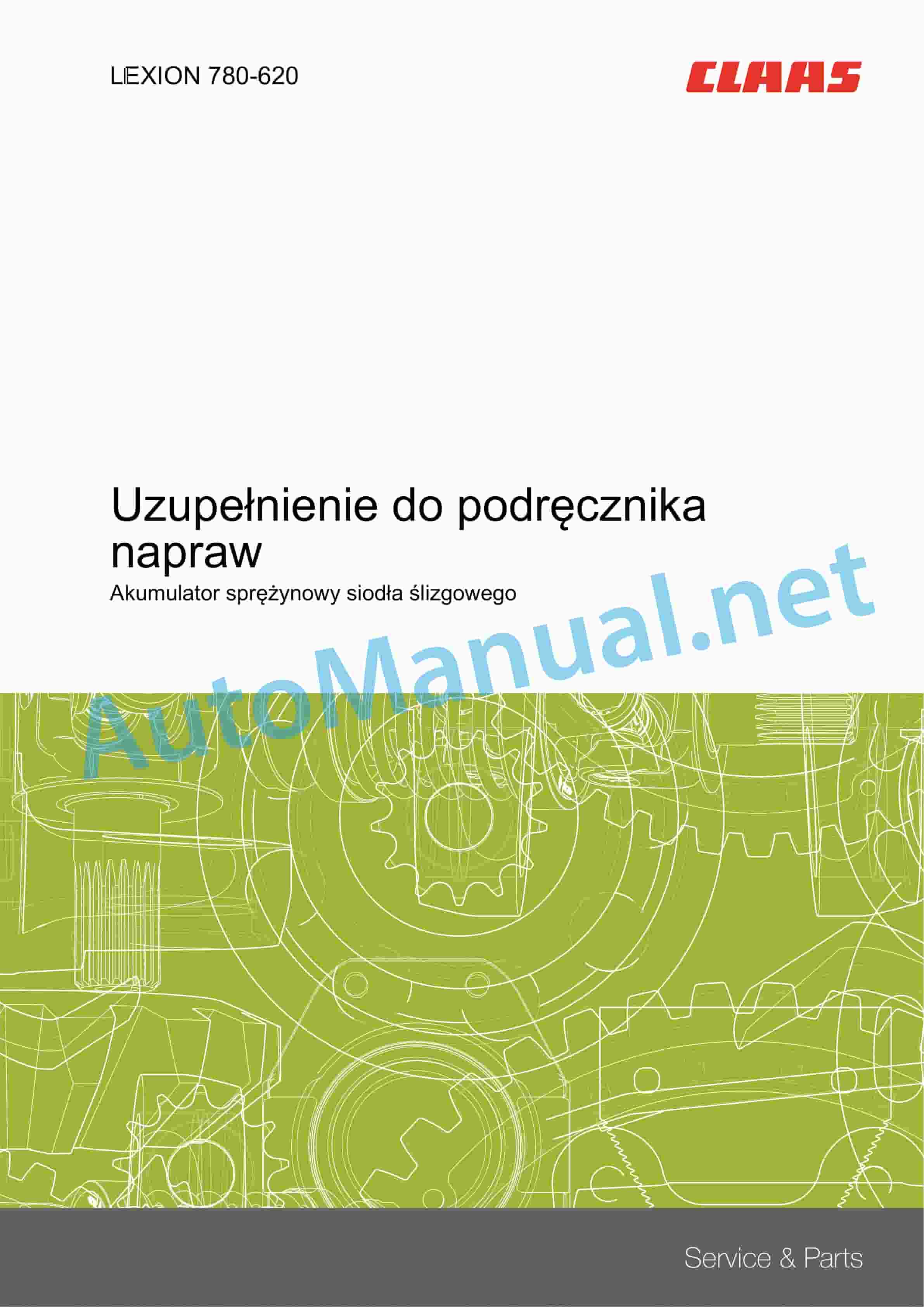 Claas LEXION 760-740 (C65) Combine Repair Manual PL 3 Claas LEXION 760-740 (C65) Combine Repair Manual PL - Image 3