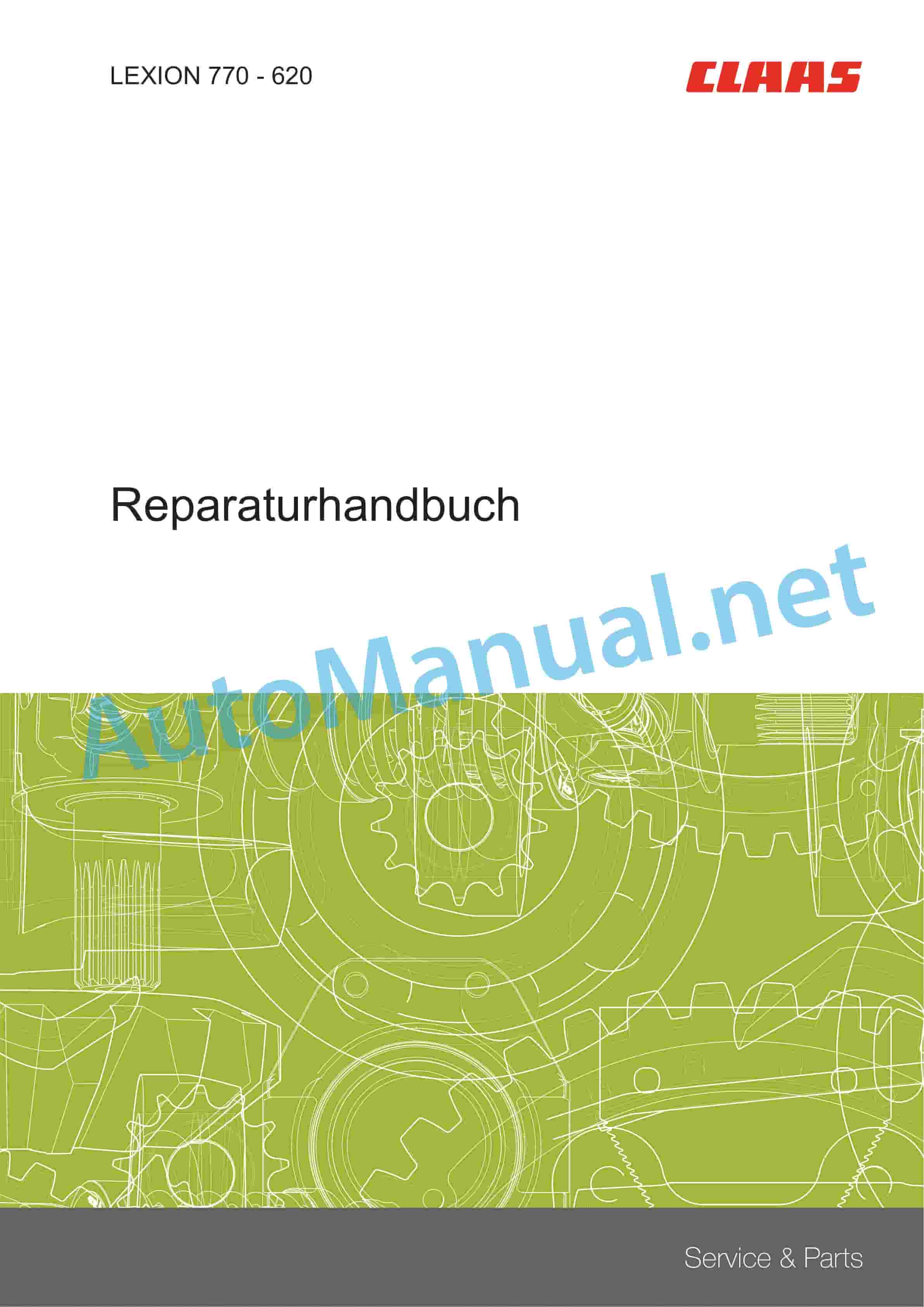 Claas LEXION 770-760 (C49) Combine Repair Manual DE 3 Claas LEXION 770-760 (C49) Combine Repair Manual DE - Image 3
