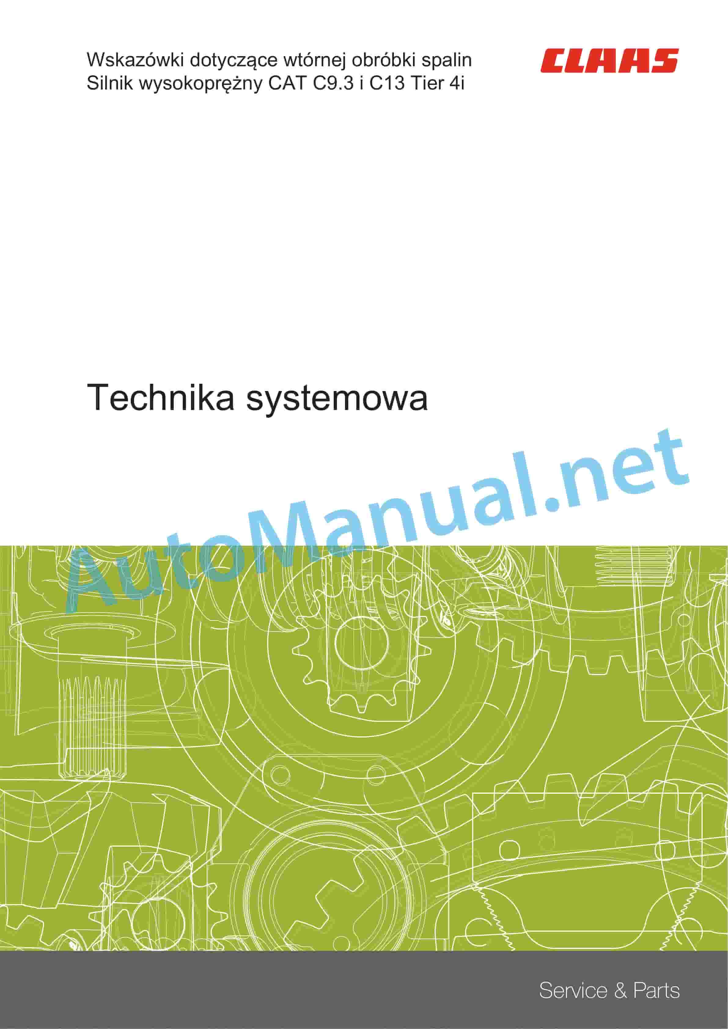 Claas LEXION 770-760 (C49) Combine Technical System PL 2 Claas LEXION 770-760 (C49) Combine Technical System PL - Image 2