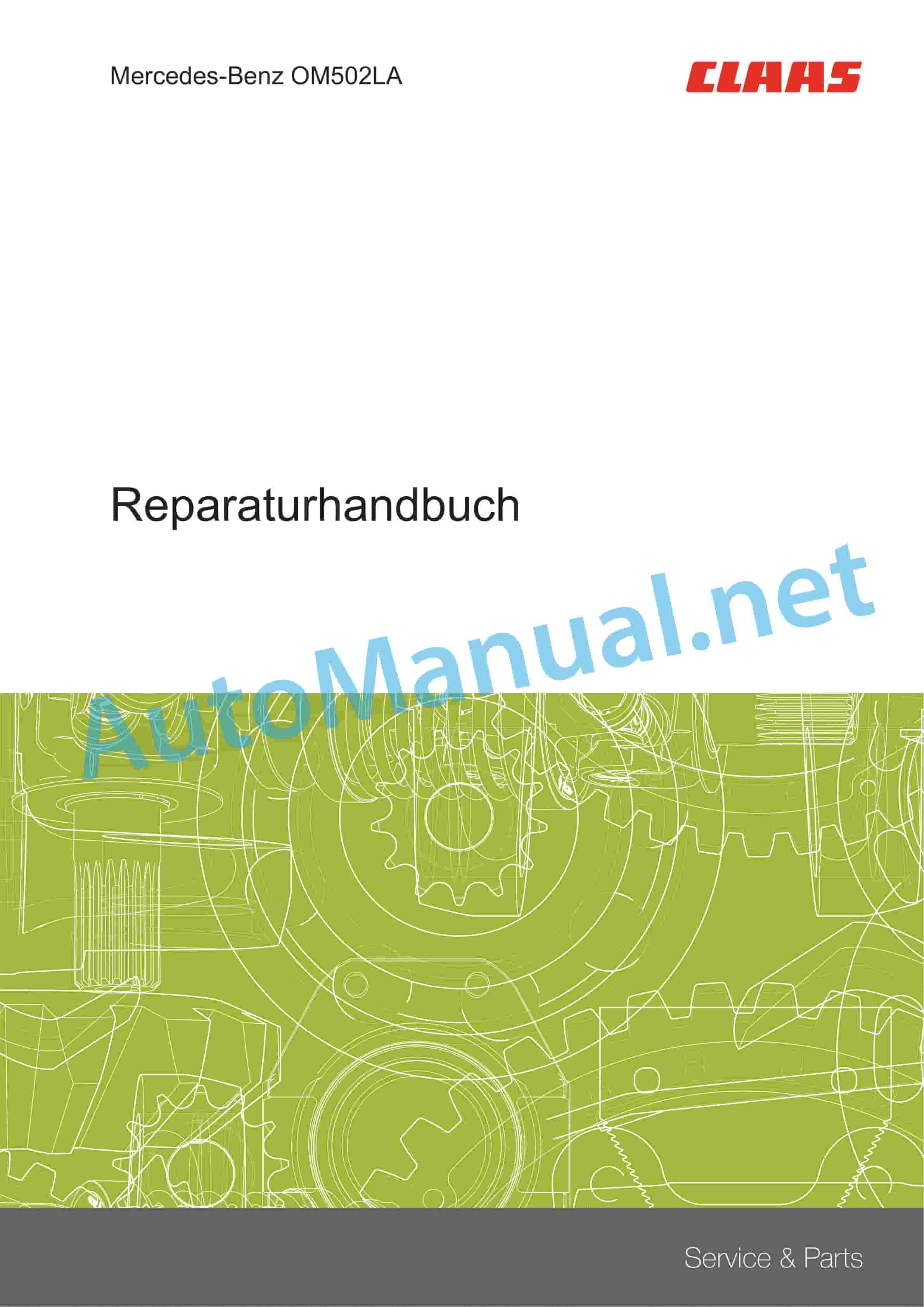 Claas LEXION 770 (C59) Combine Repair Manual DE 3 Claas LEXION 770 (C59) Combine Repair Manual DE - Image 3