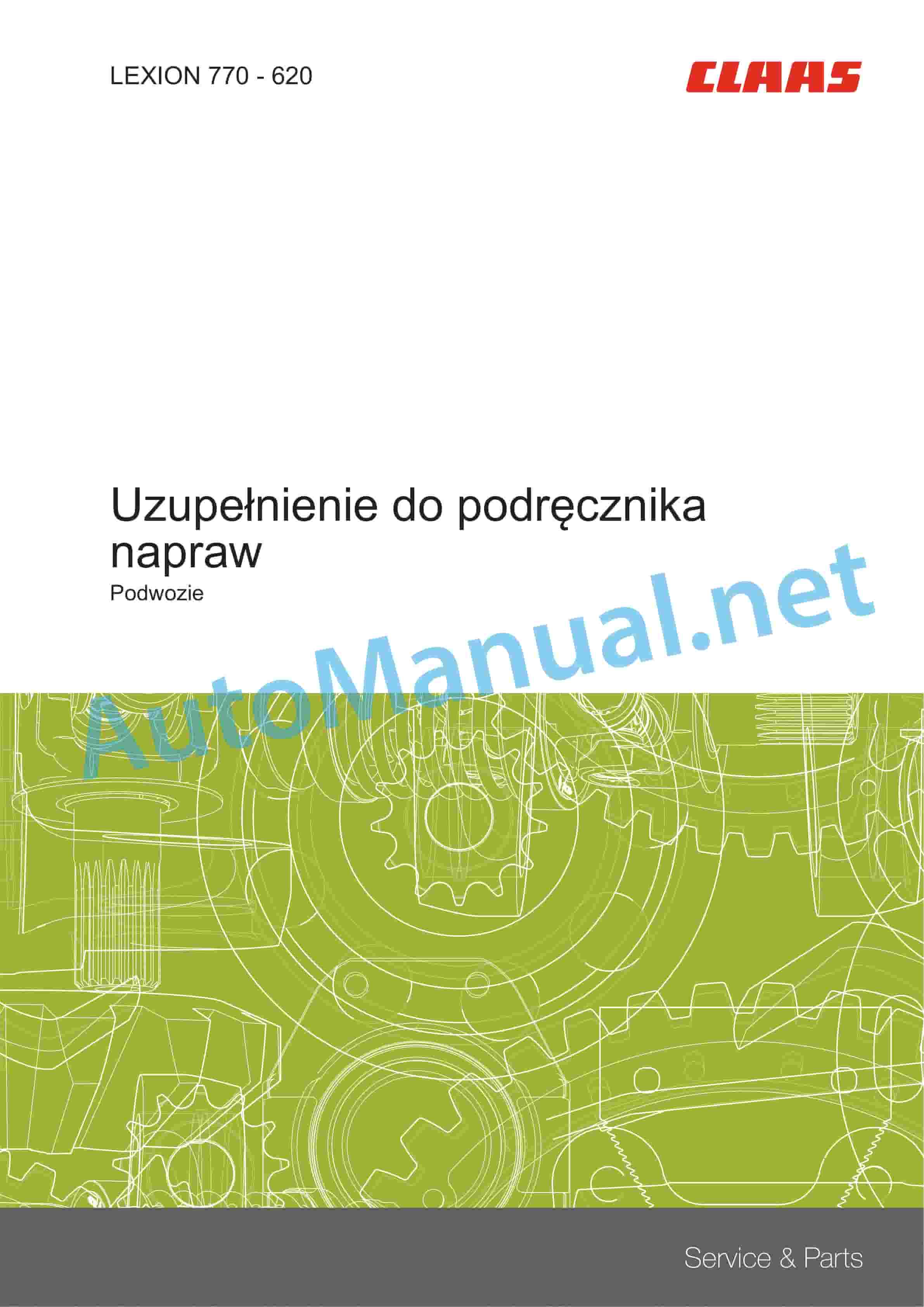 Claas LEXION 780-760 (C69) Combine Repair Manual PL 3 Claas LEXION 780-760 (C69) Combine Repair Manual PL - Image 3