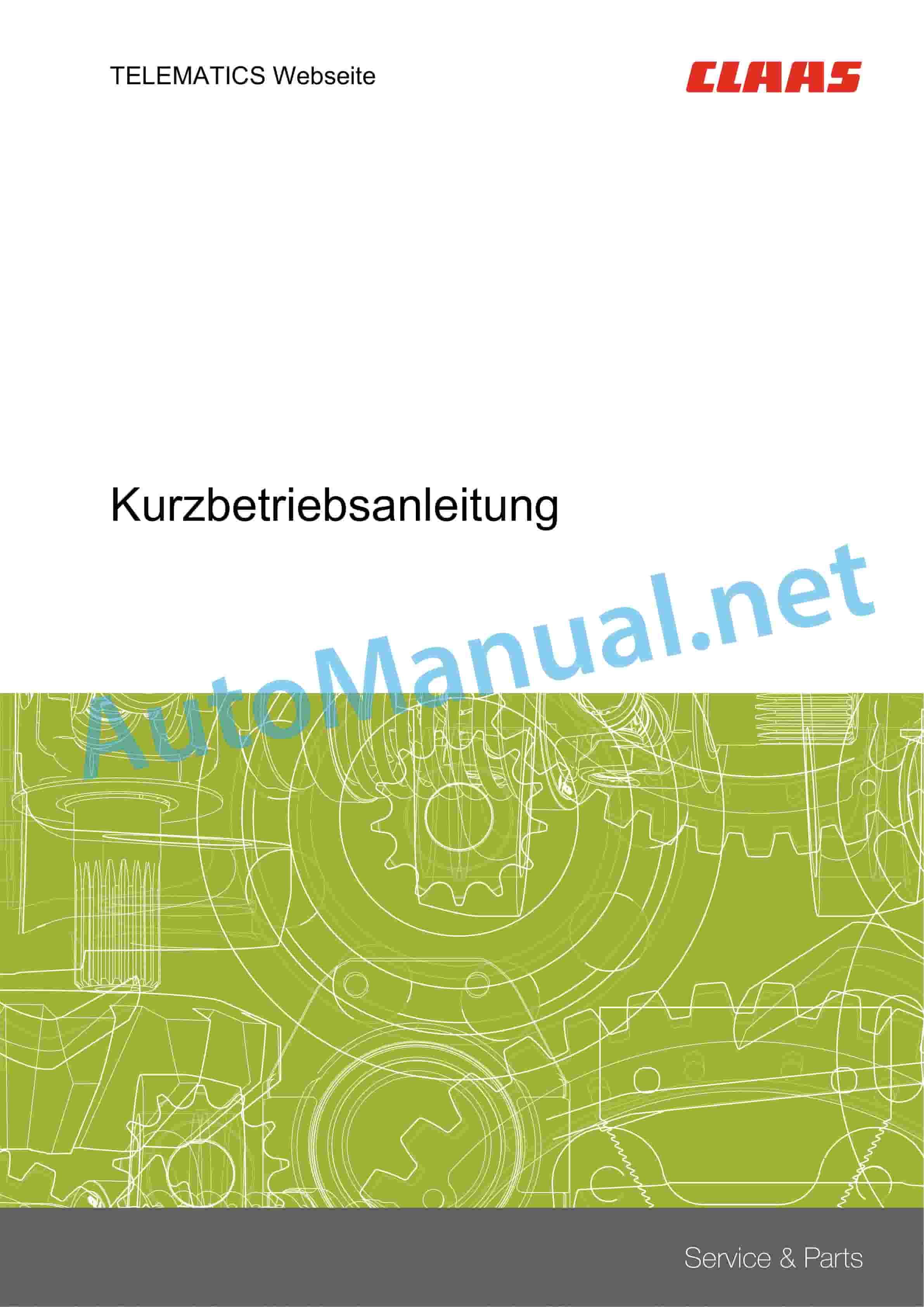 Claas LEXION 8900-8700 (C86) Combine Operator Manual DE