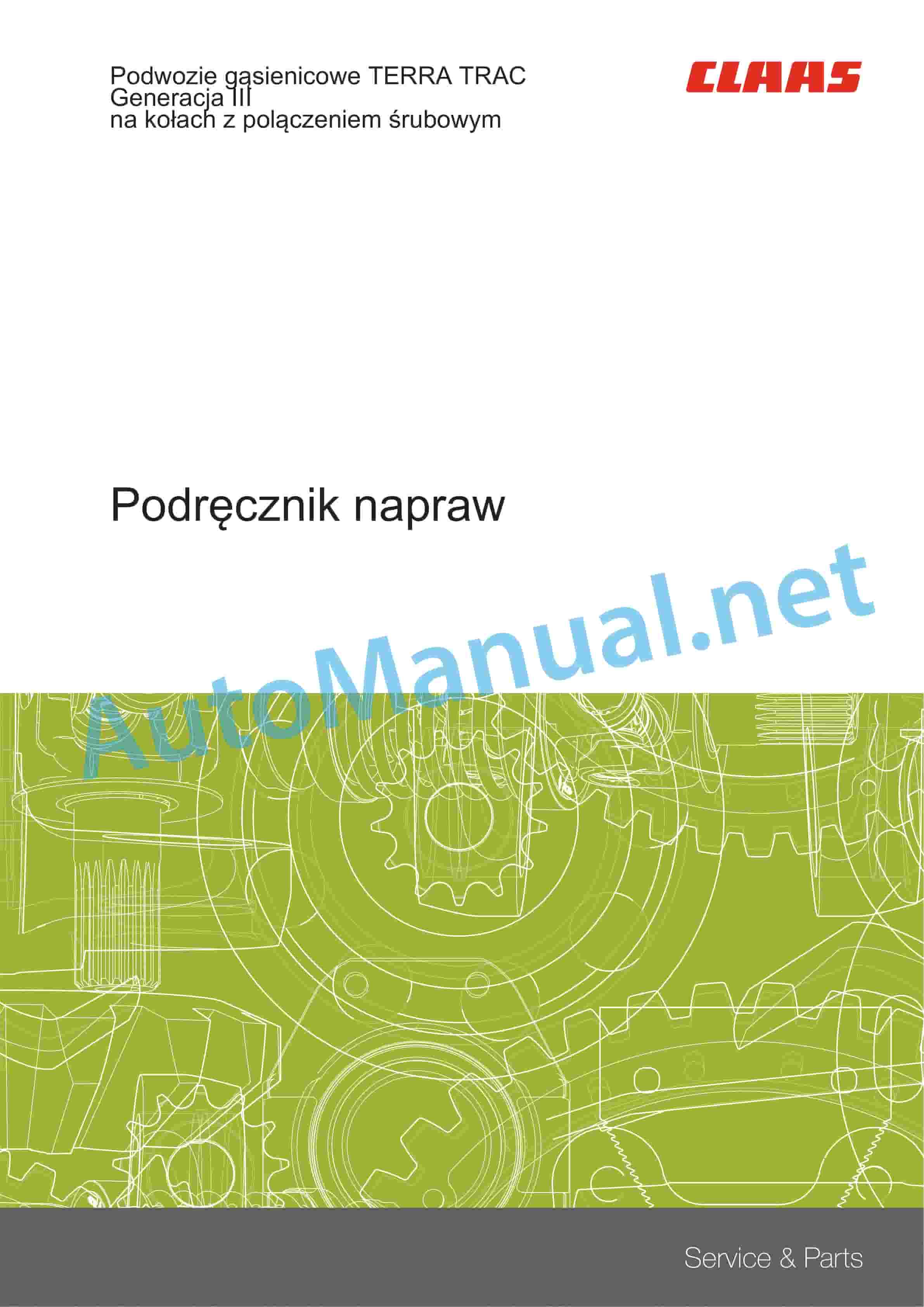 Claas LEXION 8900-8700 (C86) Combine Repair Manual PL 3 Claas LEXION 8900-8700 (C86) Combine Repair Manual PL - Image 3