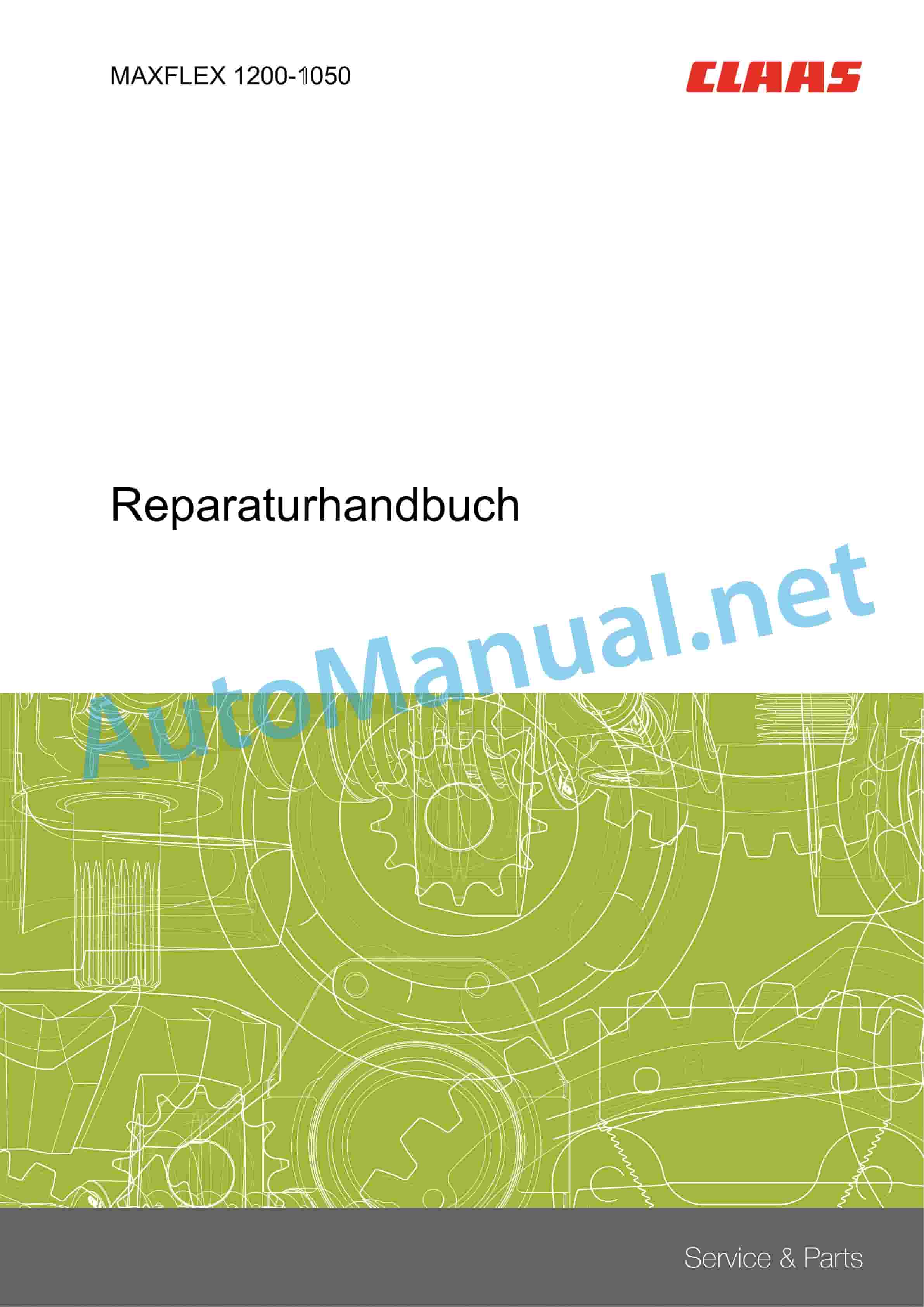 Claas MAXFLEX 1200-1050 (535) Combine Repair Manual DE 1 Claas MAXFLEX 1200-1050 (535) Combine Repair Manual DE