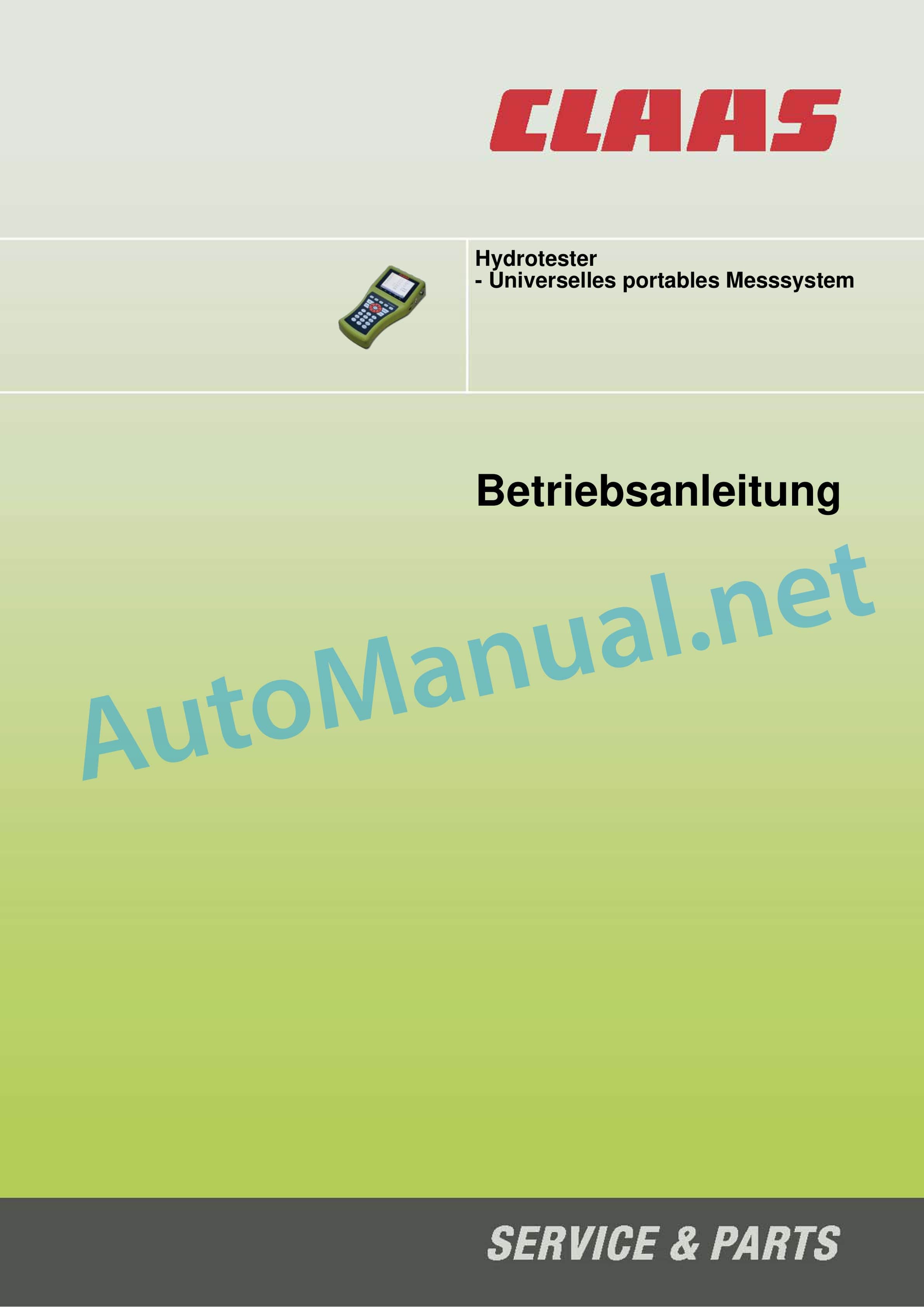 Claas Other Miscellaneous Operator Manual DE 10 Claas Other Miscellaneous Operator Manual DE - Image 10
