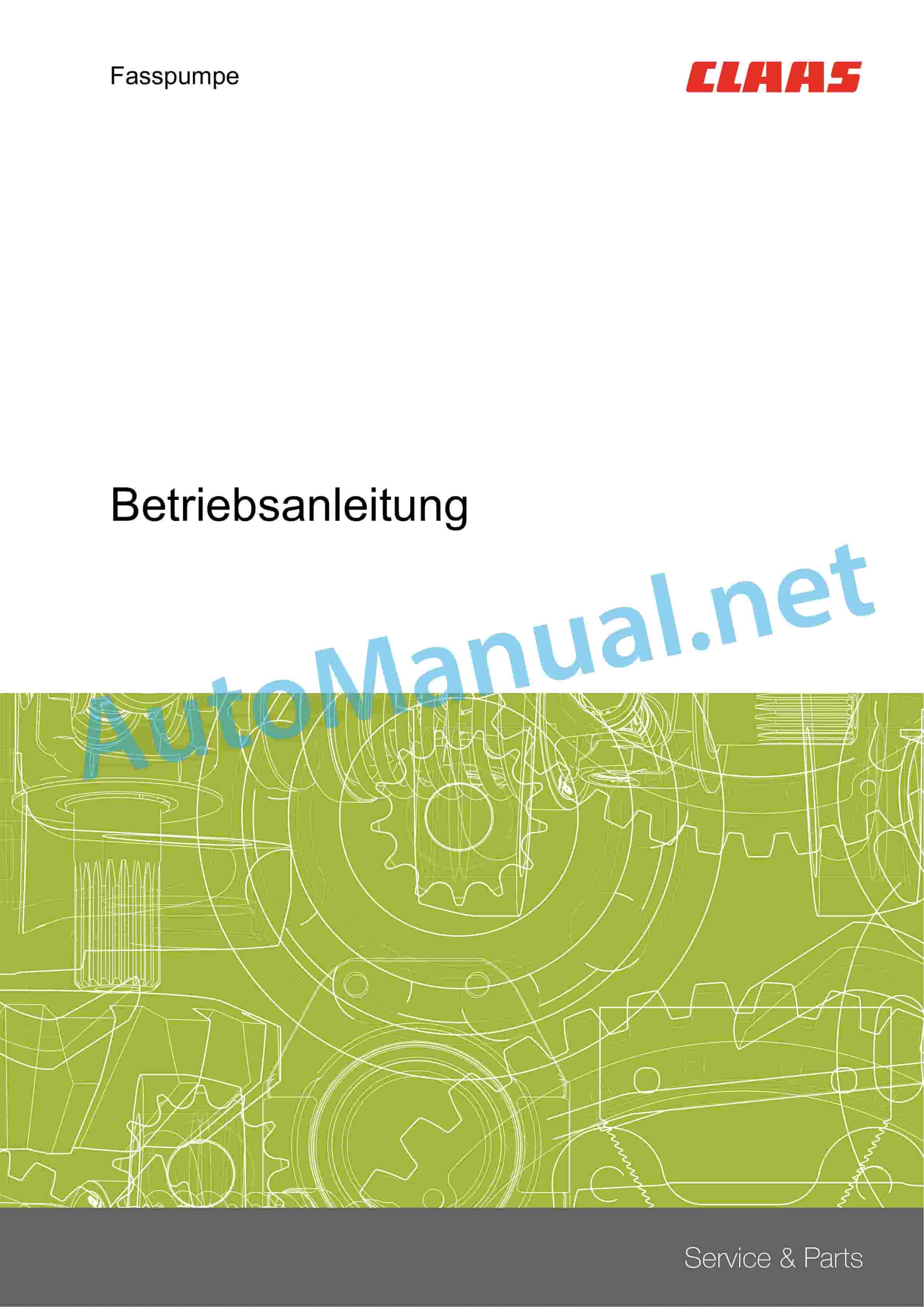 Claas Other Miscellaneous Operator Manual DE 4 Claas Other Miscellaneous Operator Manual DE - Image 4