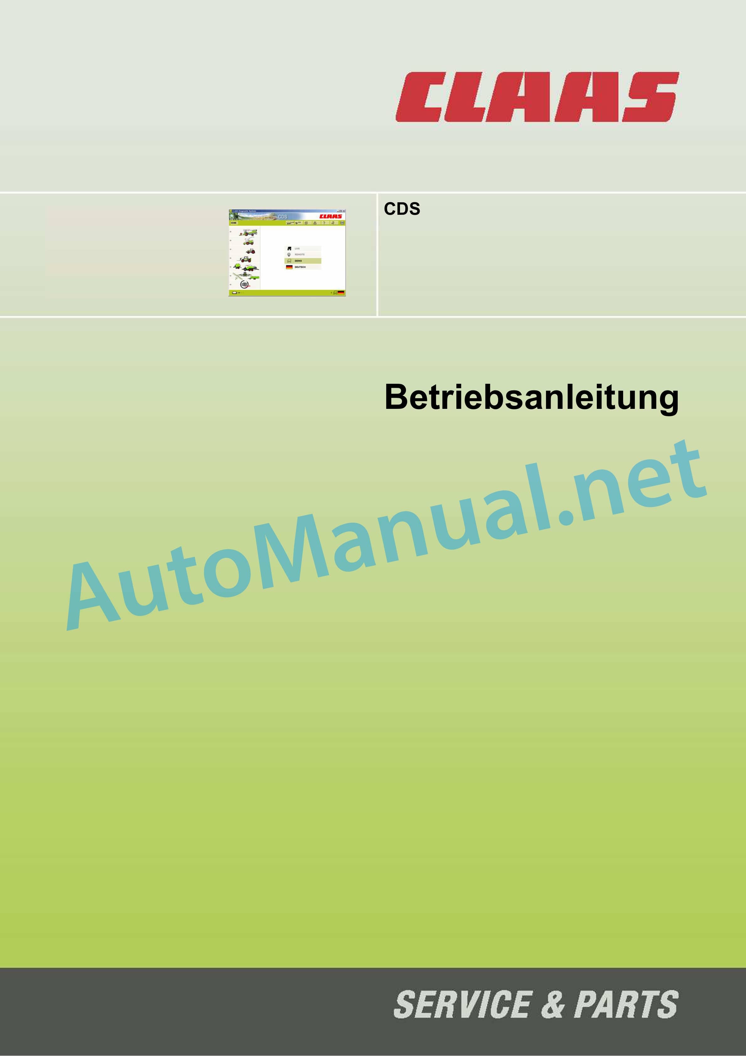 Claas Other Miscellaneous Operator Manual DE 7 Claas Other Miscellaneous Operator Manual DE - Image 7