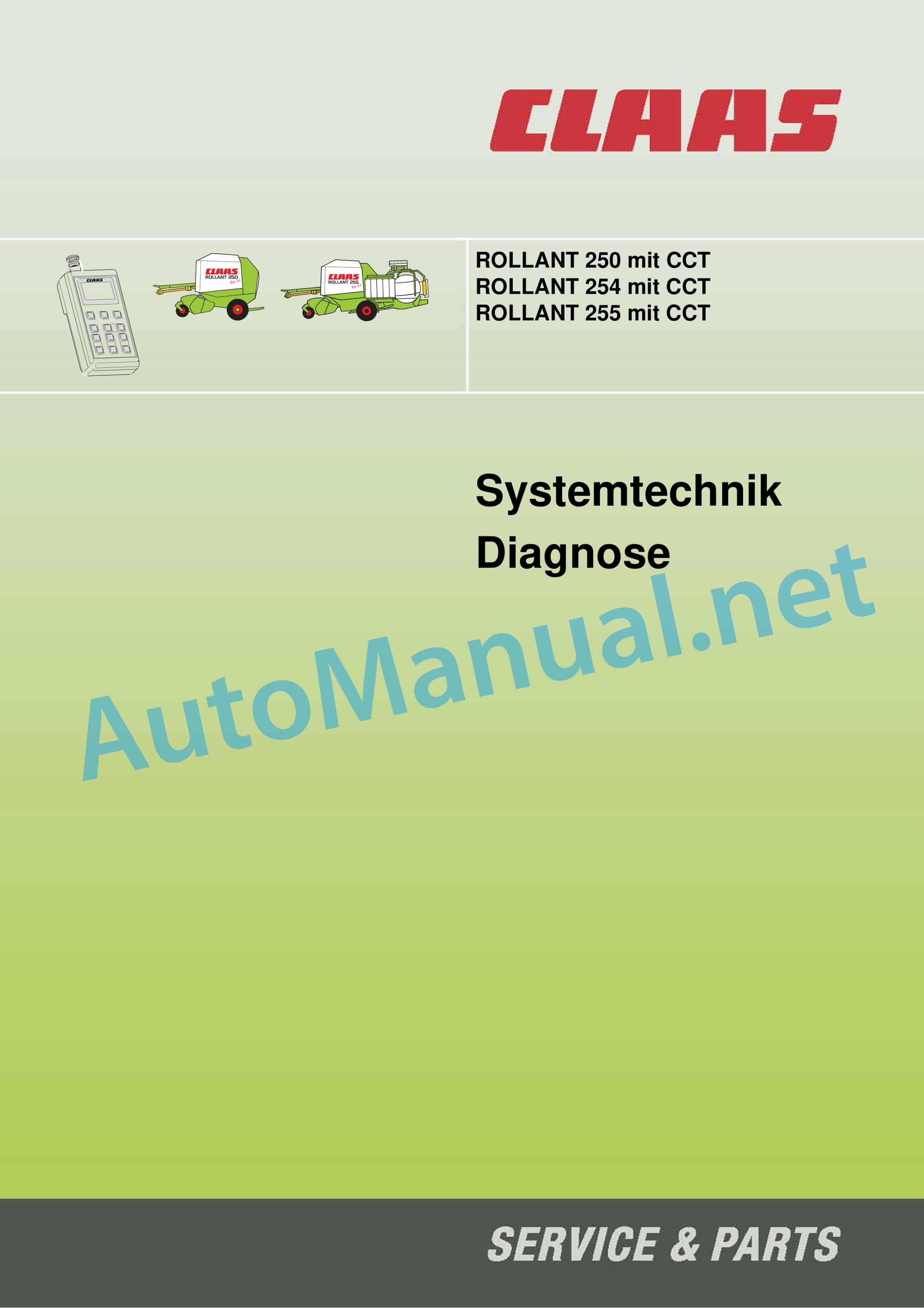 Claas ROLLANT 254 RC (754) Baler Technical System DE 3 Claas ROLLANT 254 RC (754) Baler Technical System DE - Image 3