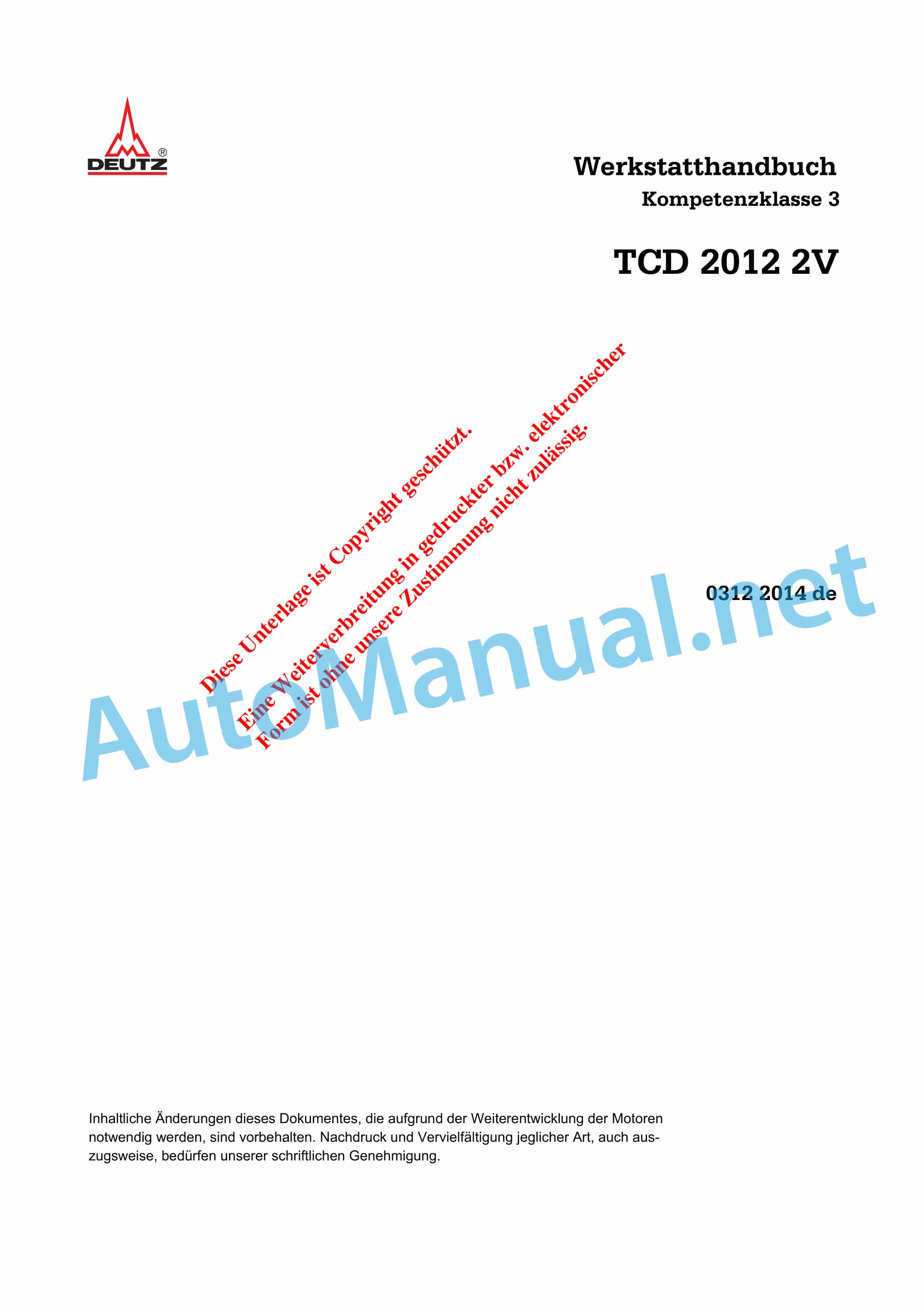 Claas SCORPION 9040 (K15) Telehandlers Repair Manual DE 7 Claas SCORPION 9040 (K15) Telehandlers Repair Manual DE - Image 7