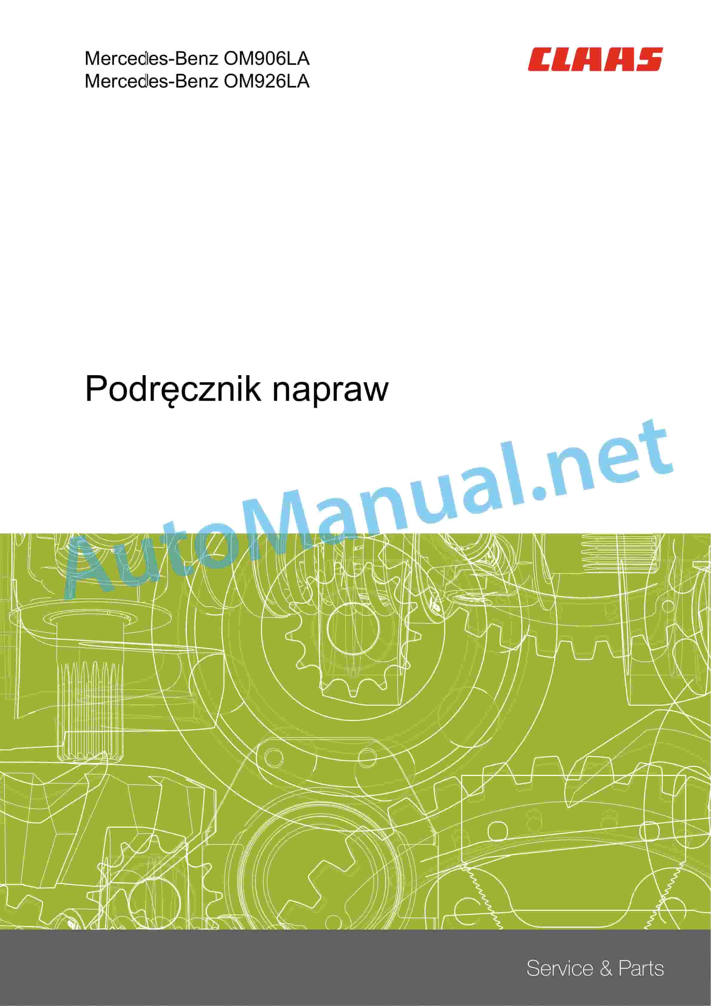 Claas TUCANO 340 (834) Combine Repair Manual PL 2 Claas TUCANO 340 (834) Combine Repair Manual PL - Image 2