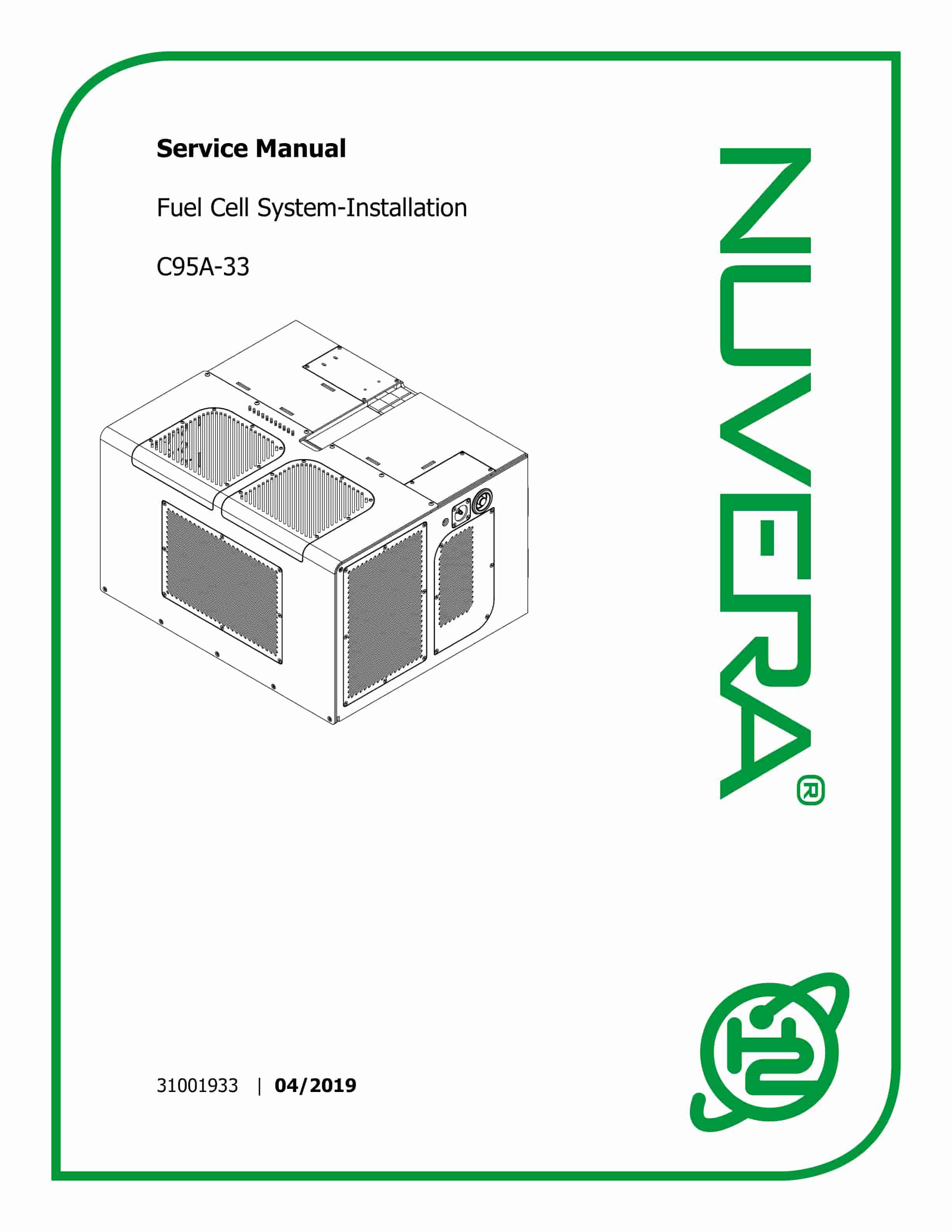 Yale A2D1 (C95A-33) Forklift Service Manual