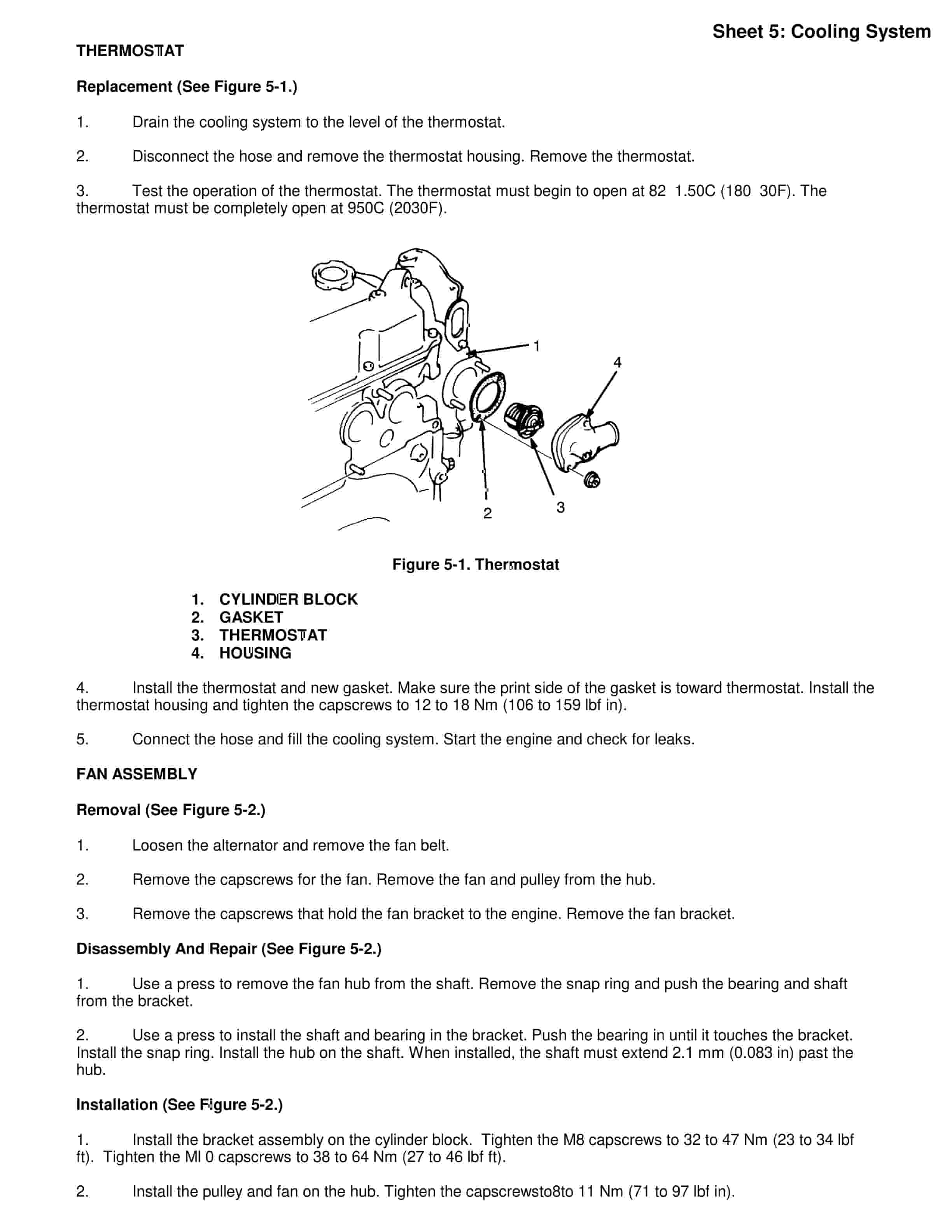 Yale A809 (GCGLC030-040AF) Forklift Service Manual