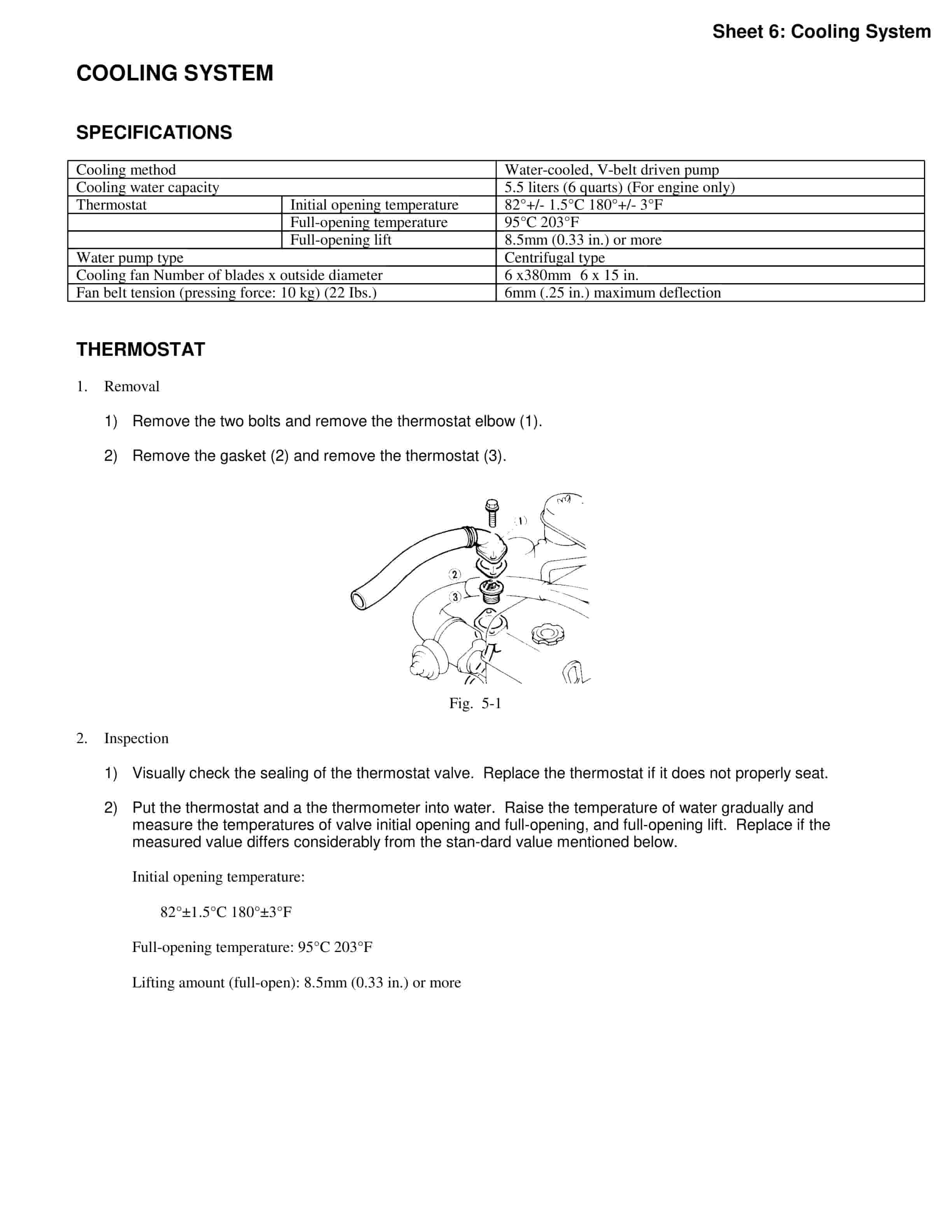 Yale A809 (GCGLC030BF) Forklift Service Manual