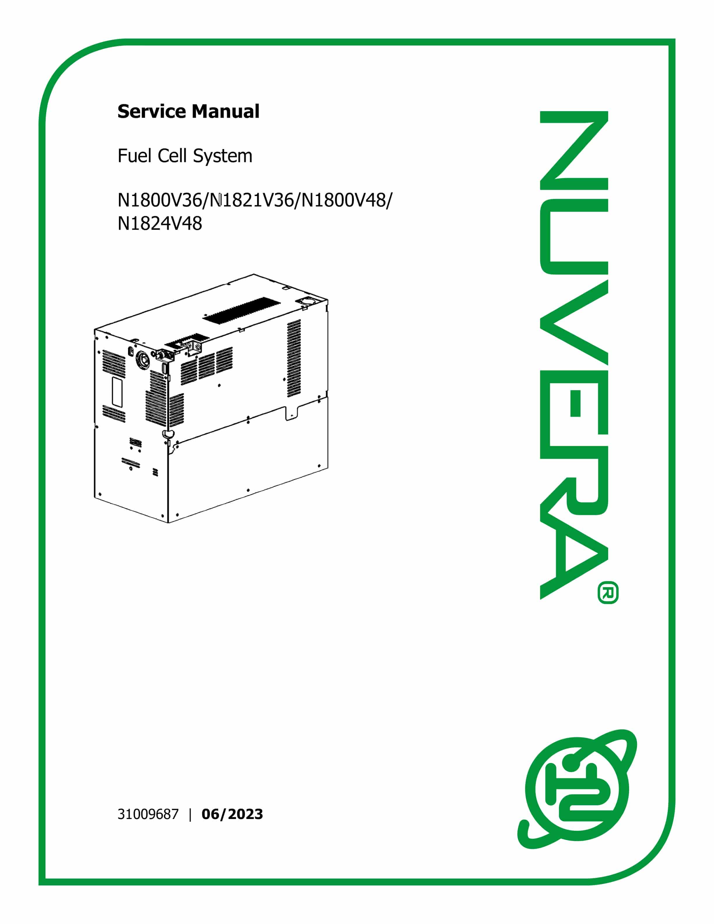 Yale B2D2 (N1800V36, N1821V36, N1800V48, N1824V48) Forklift Service Manual