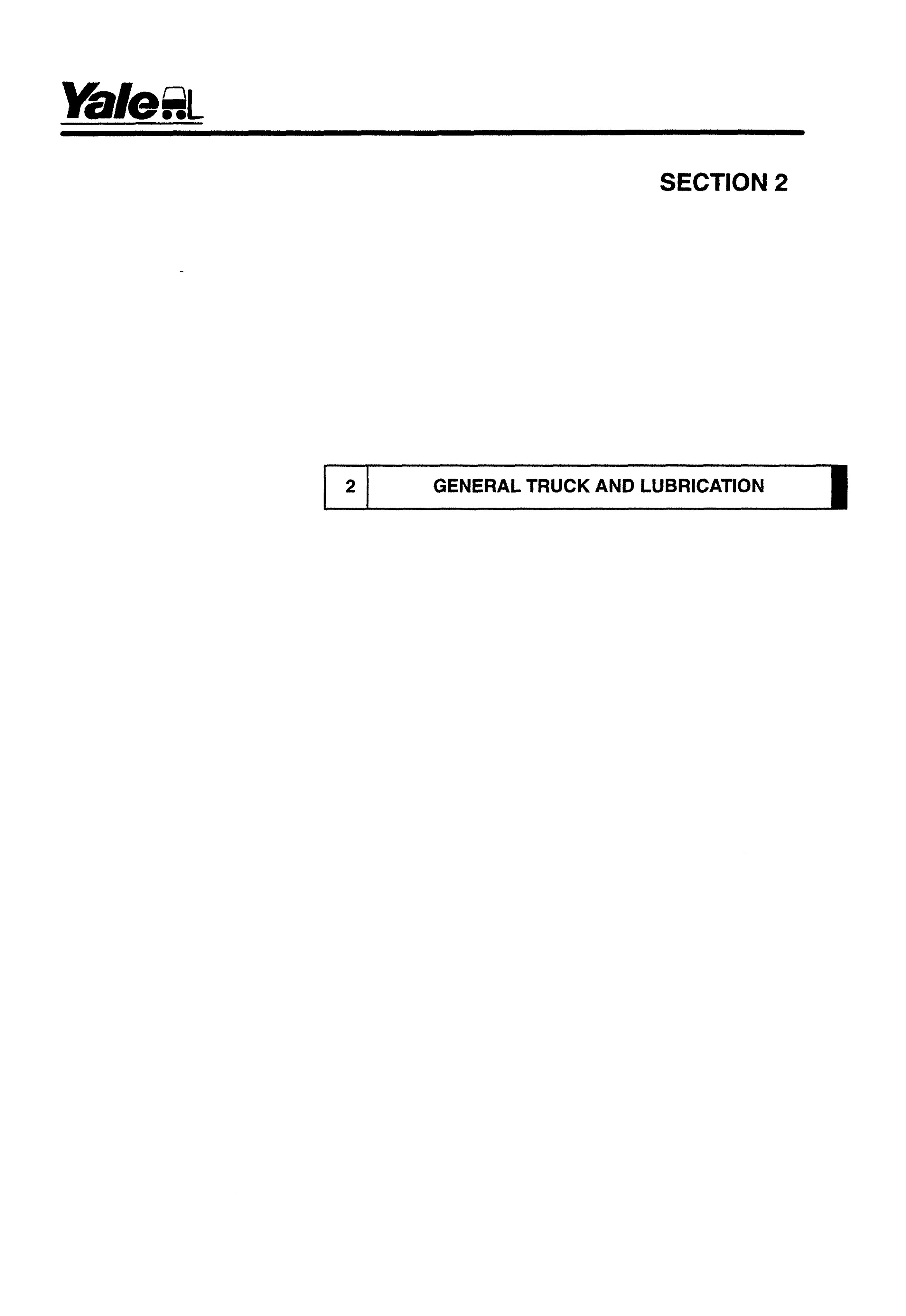 Yale D807 (ERP 161820 ATF Diabolo [Up to D807A02353W]) Forklift Service Manual