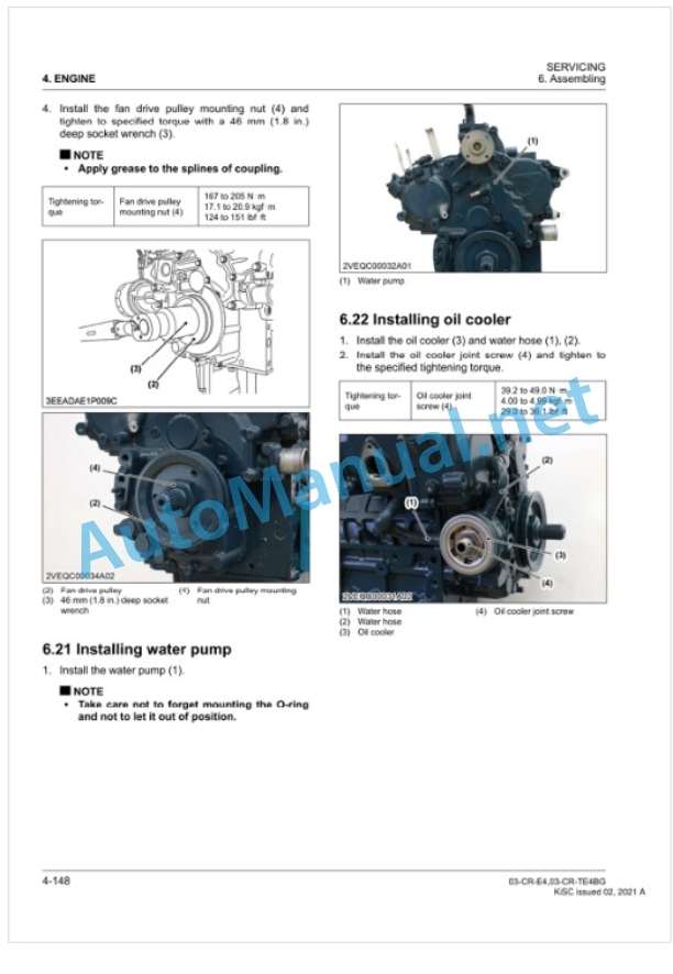 Kubota 03-CR-E4, 03-CR-TE4BG Diesel Engine Workshop Manual PDF 5 Kubota 03-CR-E4, 03-CR-TE4BG Diesel Engine Workshop Manual PDF-5