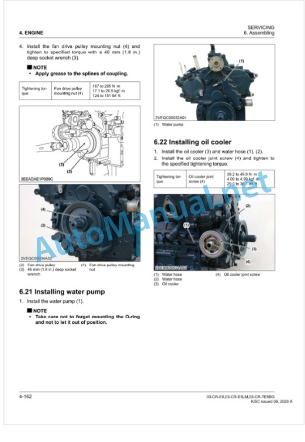 Kubota 03-CR-E5, 03-CR-E5LM, 03-CR-TE5BG Diesel Engine Workshop Manual PDF 5 Kubota 03-CR-E5, 03-CR-E5LM, 03-CR-TE5BG Diesel Engine Workshop Manual PDF-5