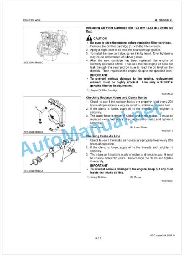 Kubota 03-M-E2B Series Diesel Engine Workshop Manual PDF 2 Kubota 03-M-E2B Series Diesel Engine Workshop Manual PDF-2