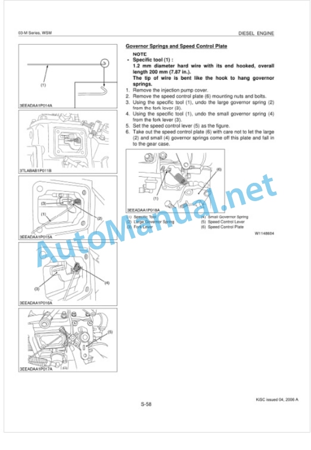 Kubota 03-M Series Diesel Engine Workshop Manual PDF 4 Kubota 03-M Series Diesel Engine Workshop Manual PDF-4
