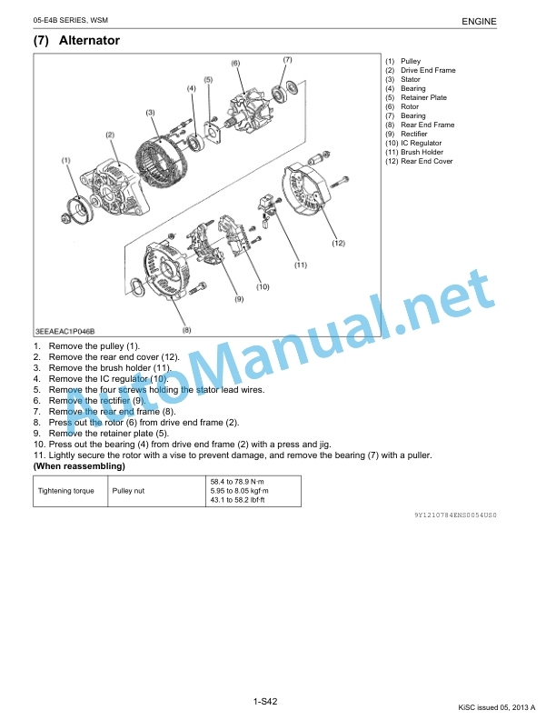 Kubota 05-E4B Series Diesel Engine Workshop Manual PDF 5 Kubota 05-E4B Series Diesel Engine Workshop Manual PDF-5