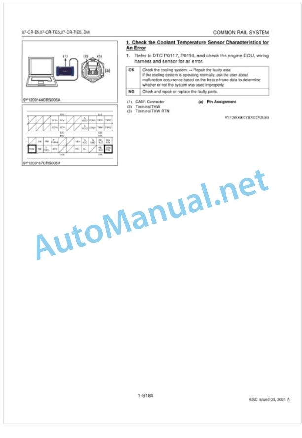 Kubota 07-CR-E5 Common Rail System Diagnosis Manual 4 Kubota 07-CR-E5 Common Rail System Diagnosis Manual-4