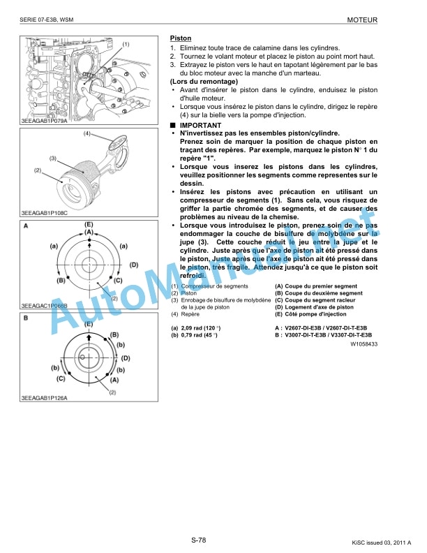 Kubota 07-E3B Diesel Motor Workshop Manual PDF FR 5 Kubota 07-E3B Diesel Motor Workshop Manual PDF FR-5