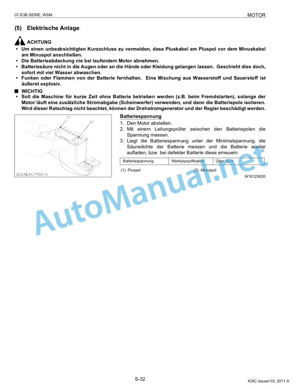 Kubota 07-E3B Series Diesel Engine Workshop Manual PDF DE 4 Kubota 07-E3B Series Diesel Engine Workshop Manual PDF DE-4