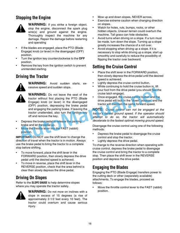 Kubota 60-1827-4, 60-1832-0 AutoDrive Lawn Yard Works Tractor Operators Manual PDF 2 Kubota 60-1827-4, 60-1832-0 AutoDrive Lawn Yard Works Tractor Operators Manual PDF - Image 2