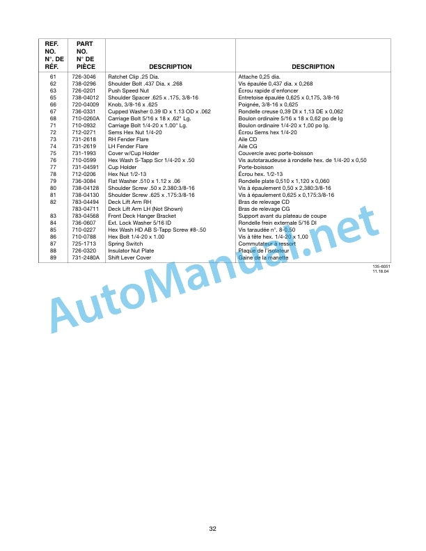 Kubota 60-1827-4, 60-1832-0 AutoDrive Lawn Yard Works Tractor Operators Manual PDF 3 Kubota 60-1827-4, 60-1832-0 AutoDrive Lawn Yard Works Tractor Operators Manual PDF - Image 3