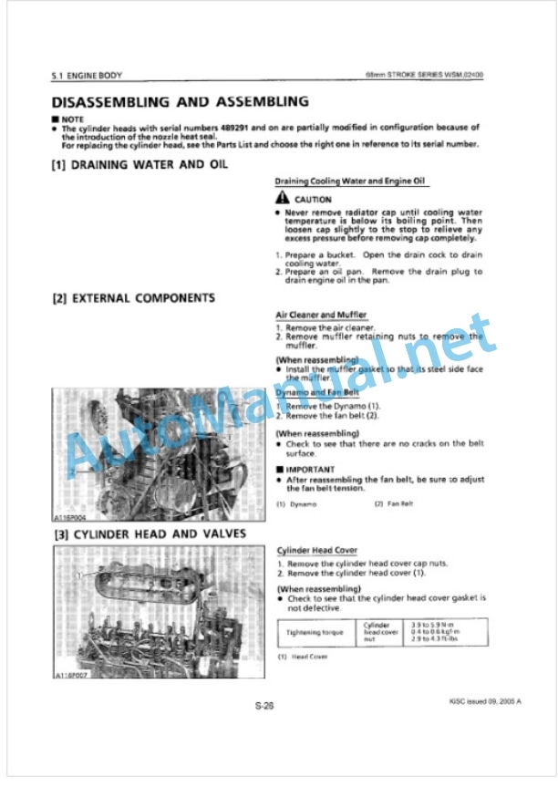 Kubota 68mm Stroke Series (SM Series) Diesel Engine Workshop Manual PDF 4 Kubota 68mm Stroke Series (SM Series) Diesel Engine Workshop Manual PDF-4