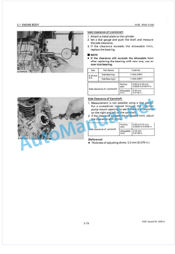 Kubota AC60 Diesel Engine Workshop Manual PDF 5 Kubota AC60 Diesel Engine Workshop Manual PDF-5