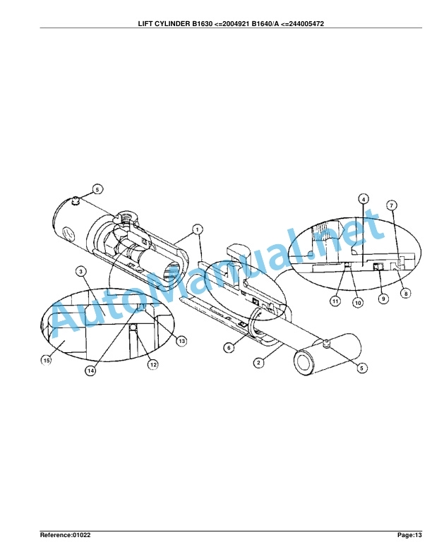 Kubota B1630 Loader Parts Manual PDF 5 Kubota B1630 Loader Parts Manual PDF - Image 5
