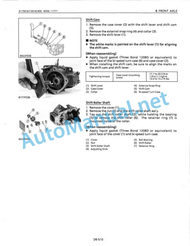Kubota B1700, B2100, B2400 Part 2 - Brake Assembly Workshop Manual PDF 5 Kubota B1700, B2100, B2400 Part 2 - Brake Assembly Workshop Manual PDF-5