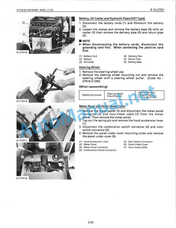 Kubota B1700, B2100, B2400 Tractor Workshop Manual PDF 4 Kubota B1700, B2100, B2400 Tractor Workshop Manual PDF-4