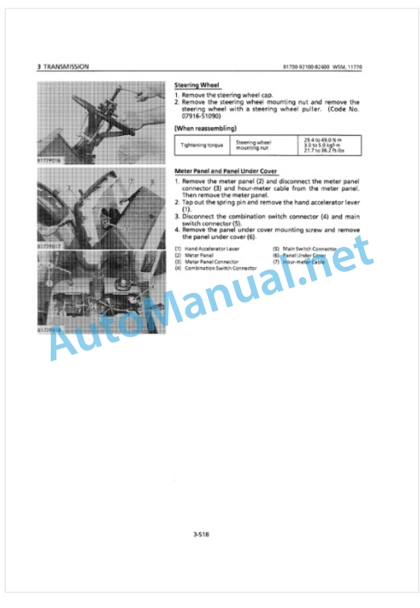 Kubota B1700D, B2100D B2400D Tractor Workshop Manual PDF 3 Kubota B1700D, B2100D B2400D Tractor Workshop Manual PDF-3