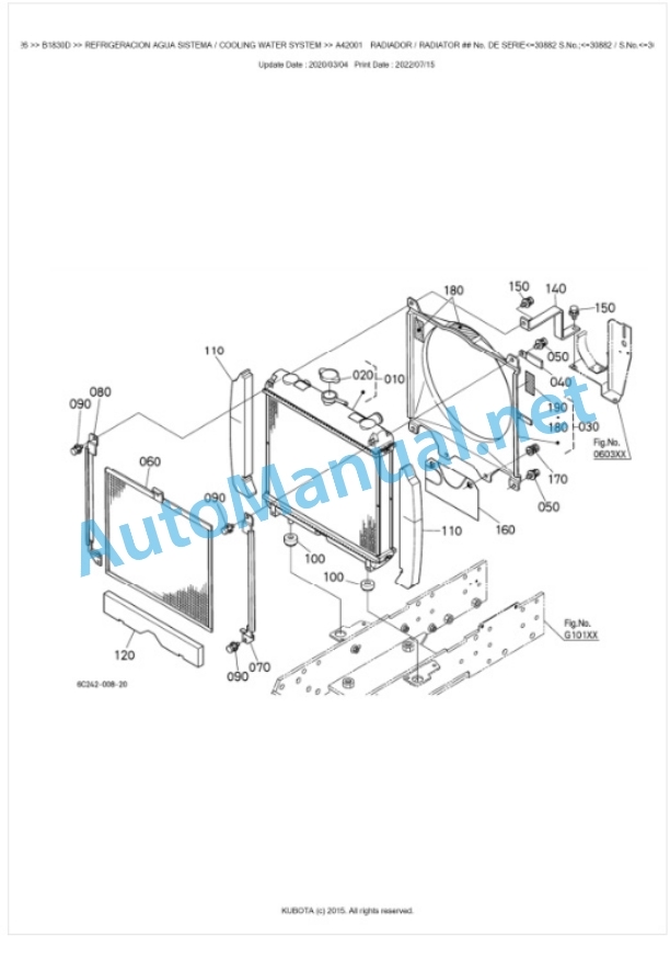 Kubota B1830D, B2320D, B2530D Tractor Parts Manual PDF BKIDK0626 2 Kubota B1830D, B2320D, B2530D Tractor Parts Manual PDF BKIDK0626-2