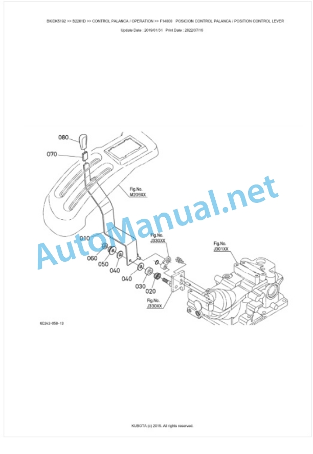 Kubota B2201D Tractor Parts Manual PDF BKIDK5192 4 Kubota B2201D Tractor Parts Manual PDF BKIDK5192-4