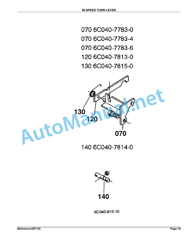 Kubota B2400HSD Tractor Parts Manual PDF 4 Kubota B2400HSD Tractor Parts Manual PDF - Image 4