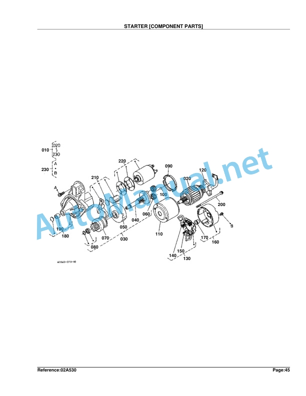Kubota B2400HSE Tractor Parts Manual PDF 3 Kubota B2400HSE Tractor Parts Manual PDF - Image 3